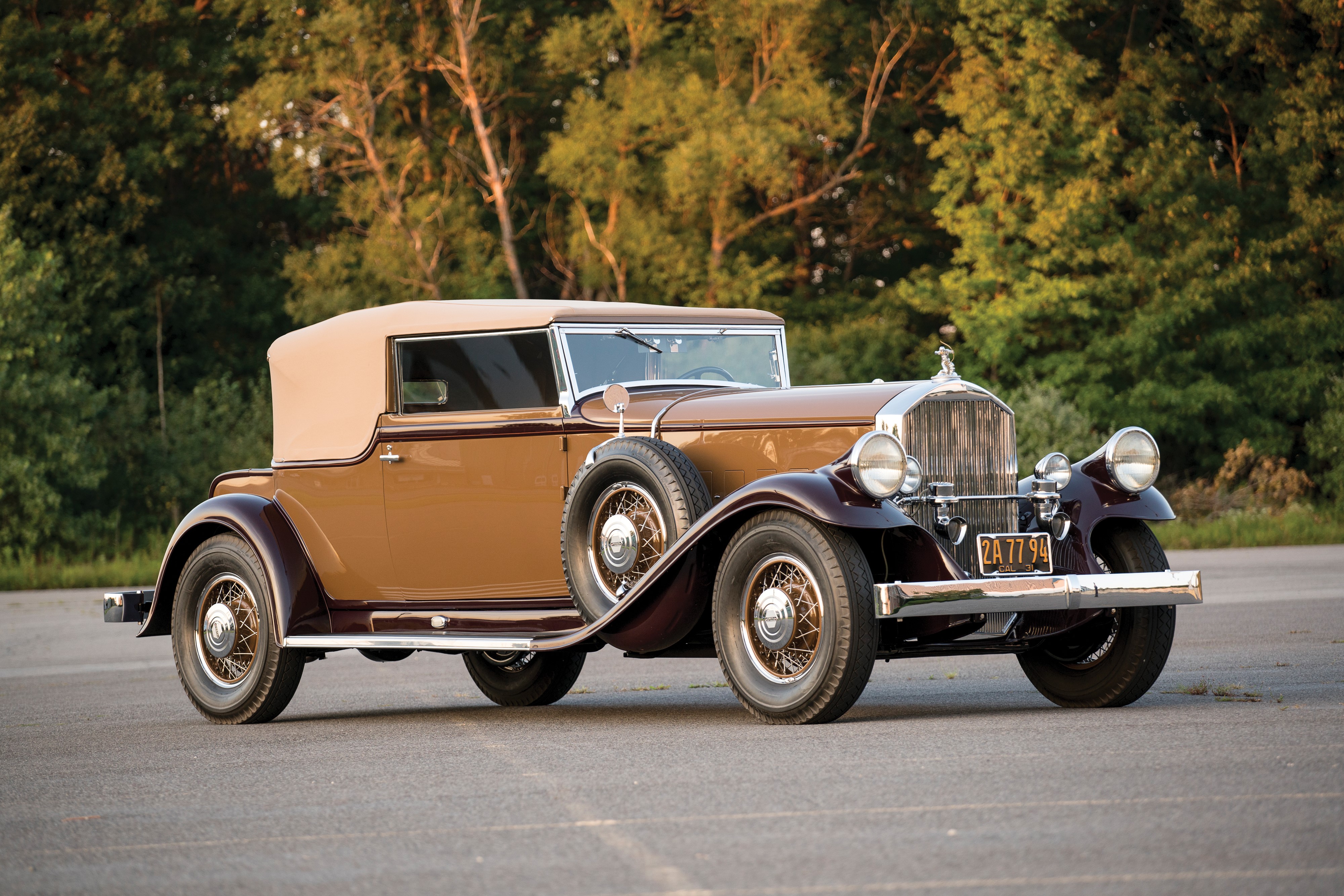 1931 Pierce-Arrow Model 41 Convertible Victoria HD Wallpaper
