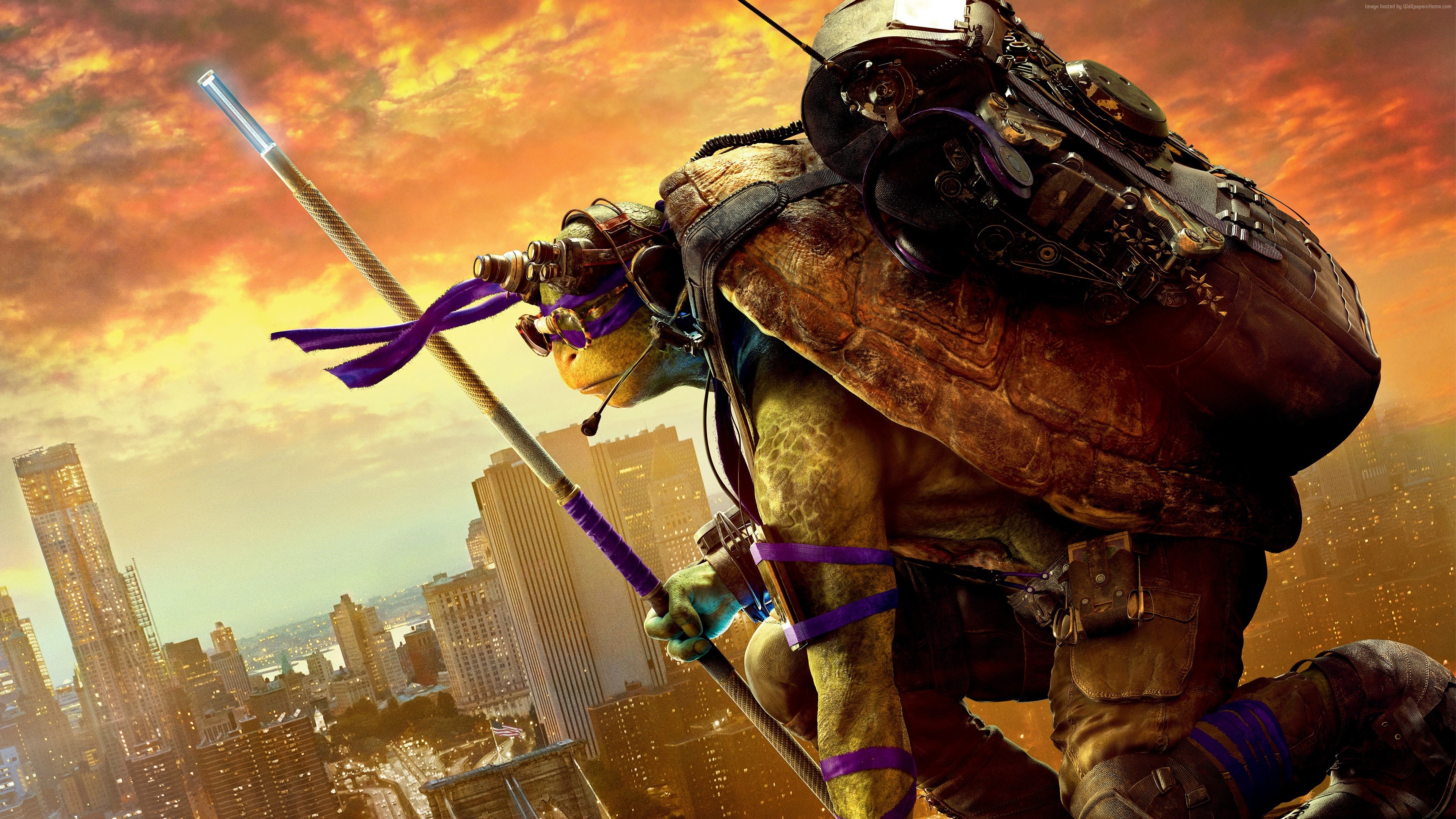 Donatello from Teenage Mutant Ninja Turtles 4K HD Wallpaper