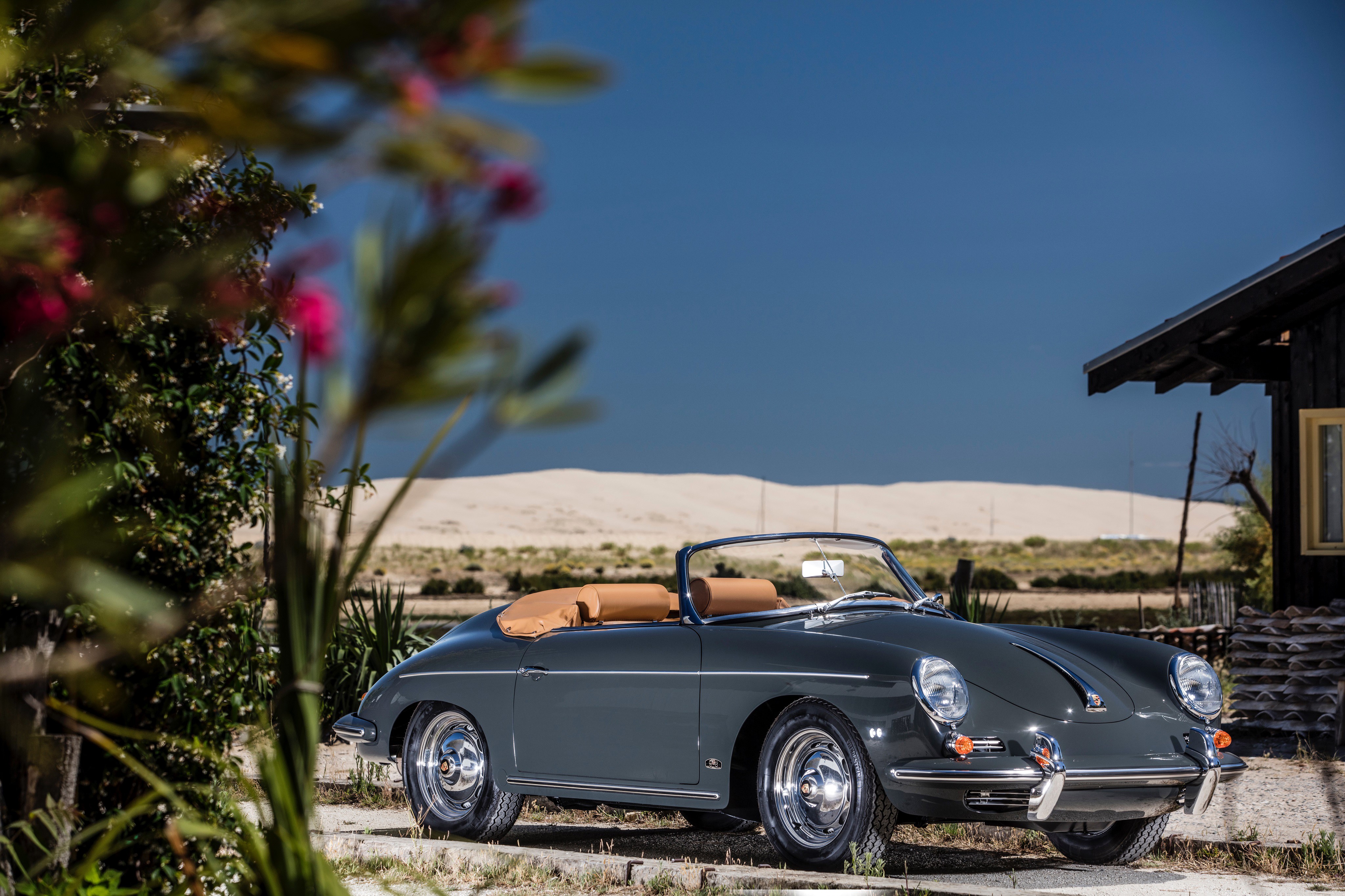 Porsche 356B 1600 Super 90 Roadster by D'ieteren Freres HD Wallpaper