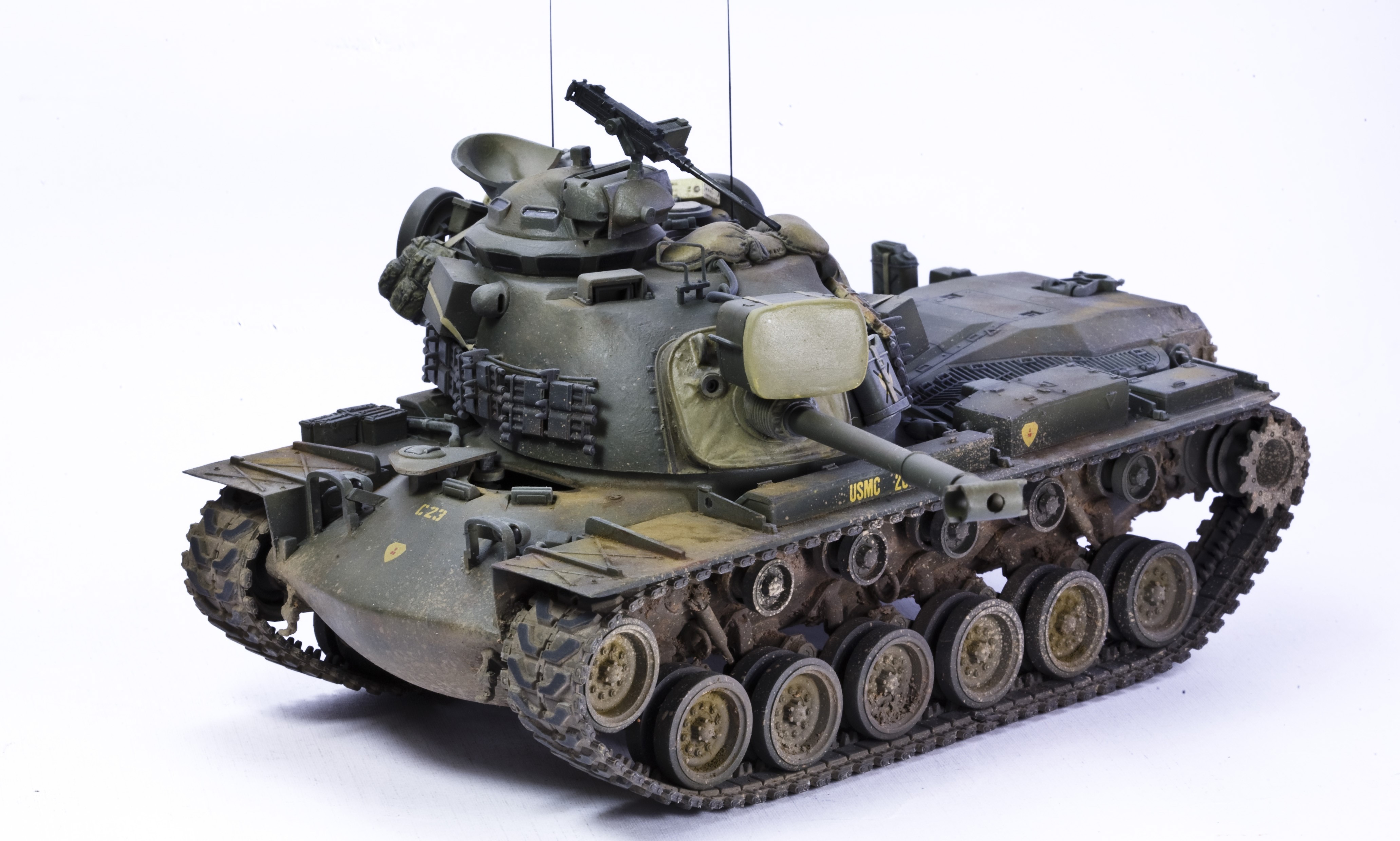 Model tank USMC 23 HD Wallpaper