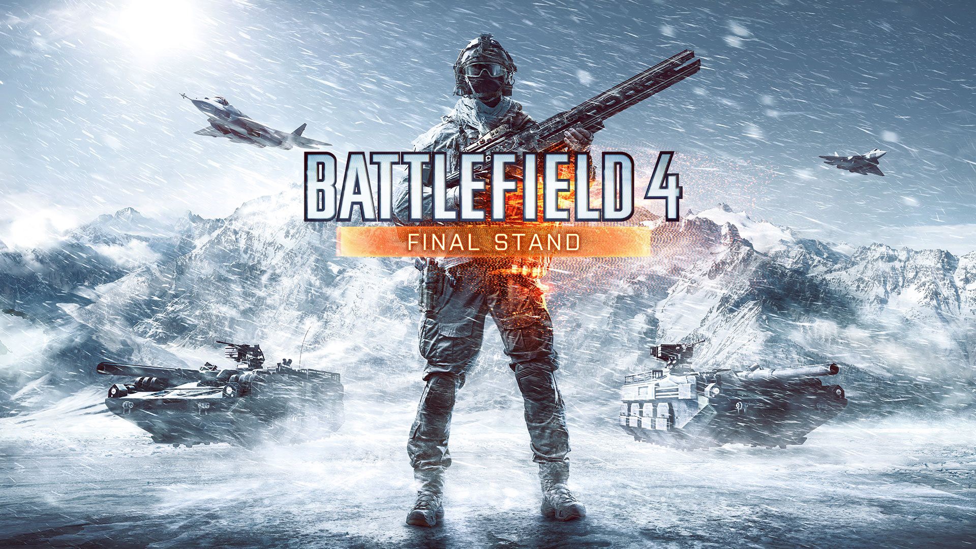 Battlefield 4 Final Stand video game cover HD Wallpaper