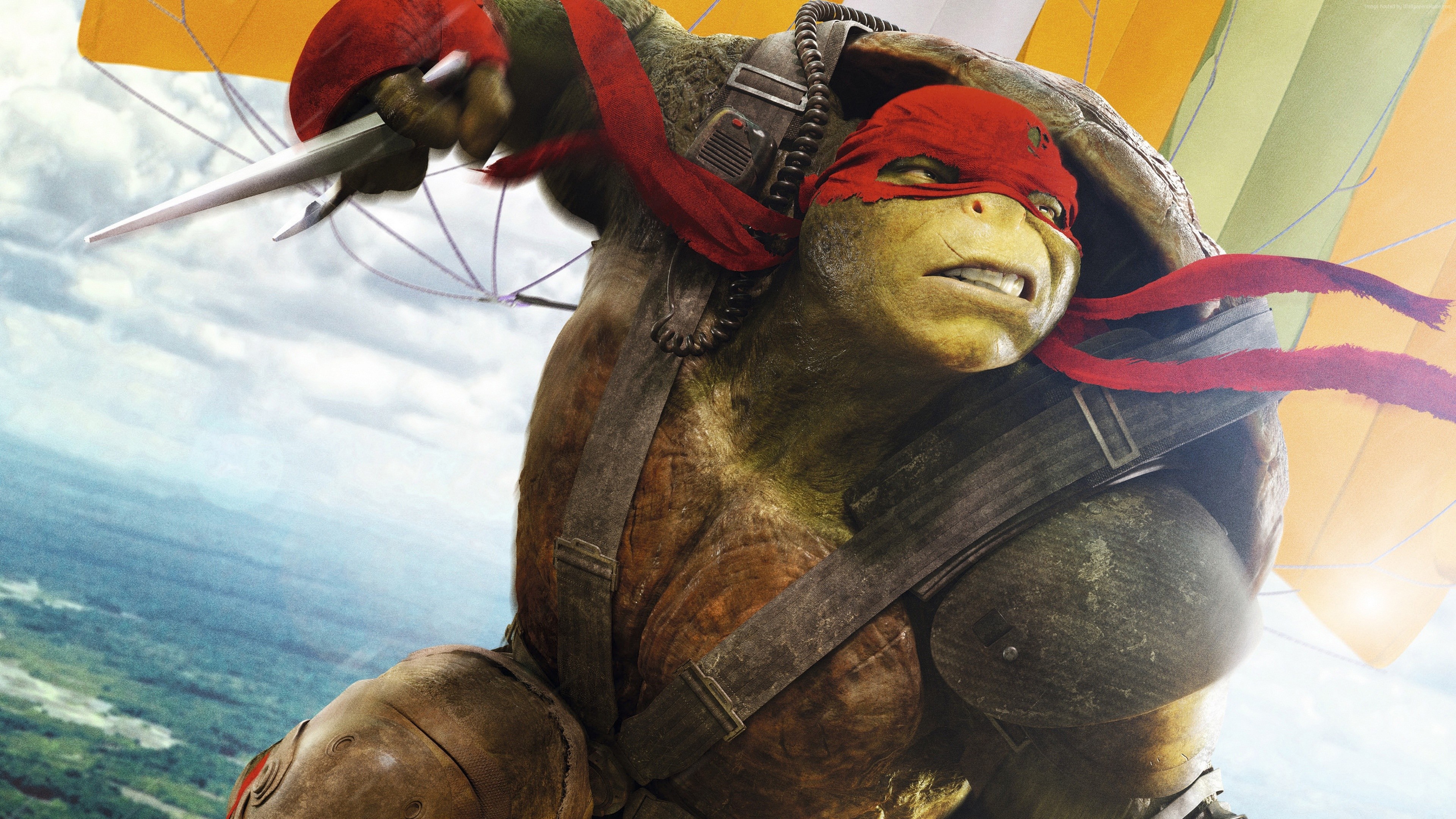 Raphael from Teenage Mutant Ninja Turtles 4K HD Wallpaper
