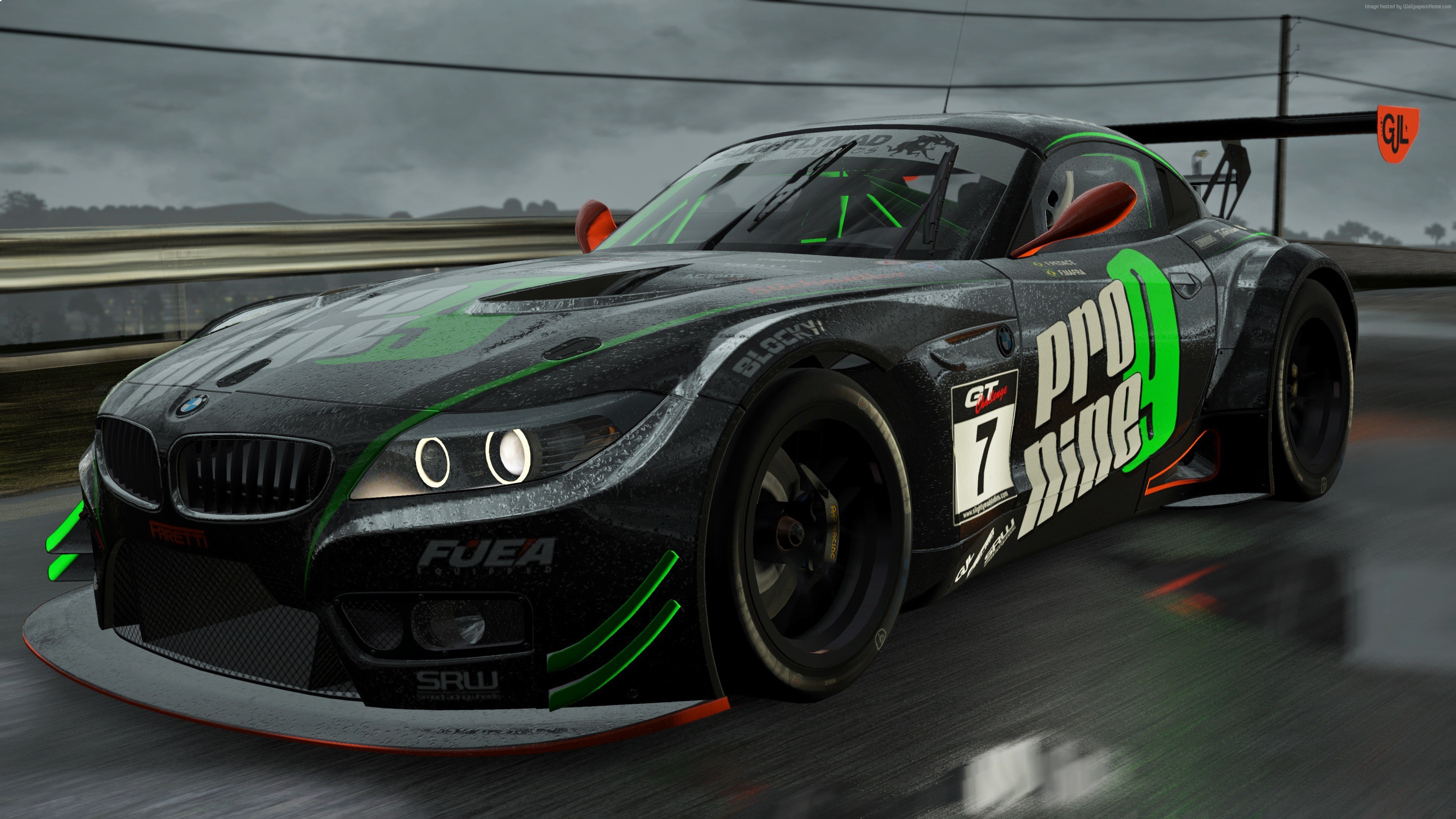 4K Project CARS BMW GT3 Race Car HD Wallpaper