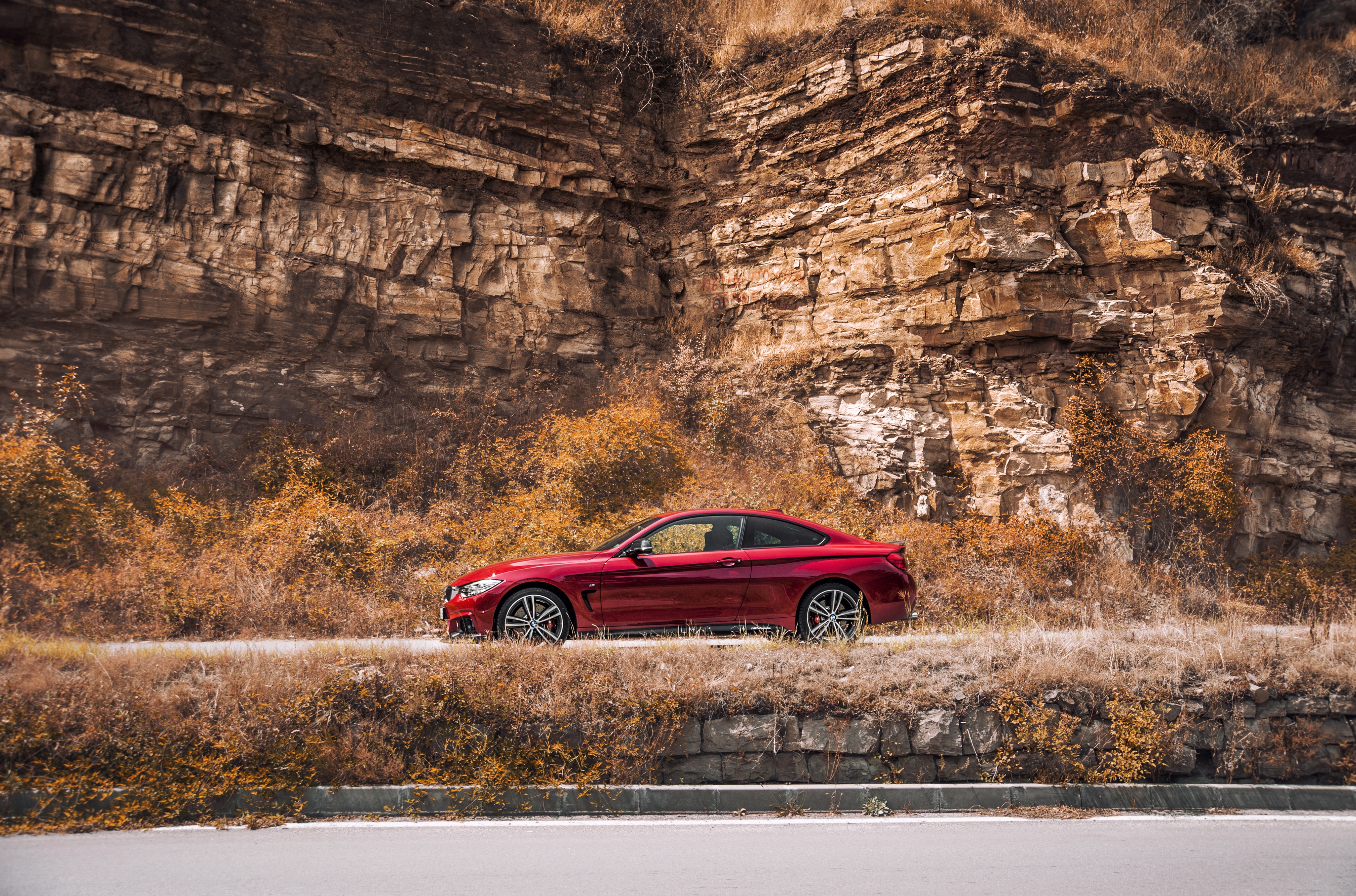 Red BMW 440i Coupe xDrive M Performance HD Wallpaper
