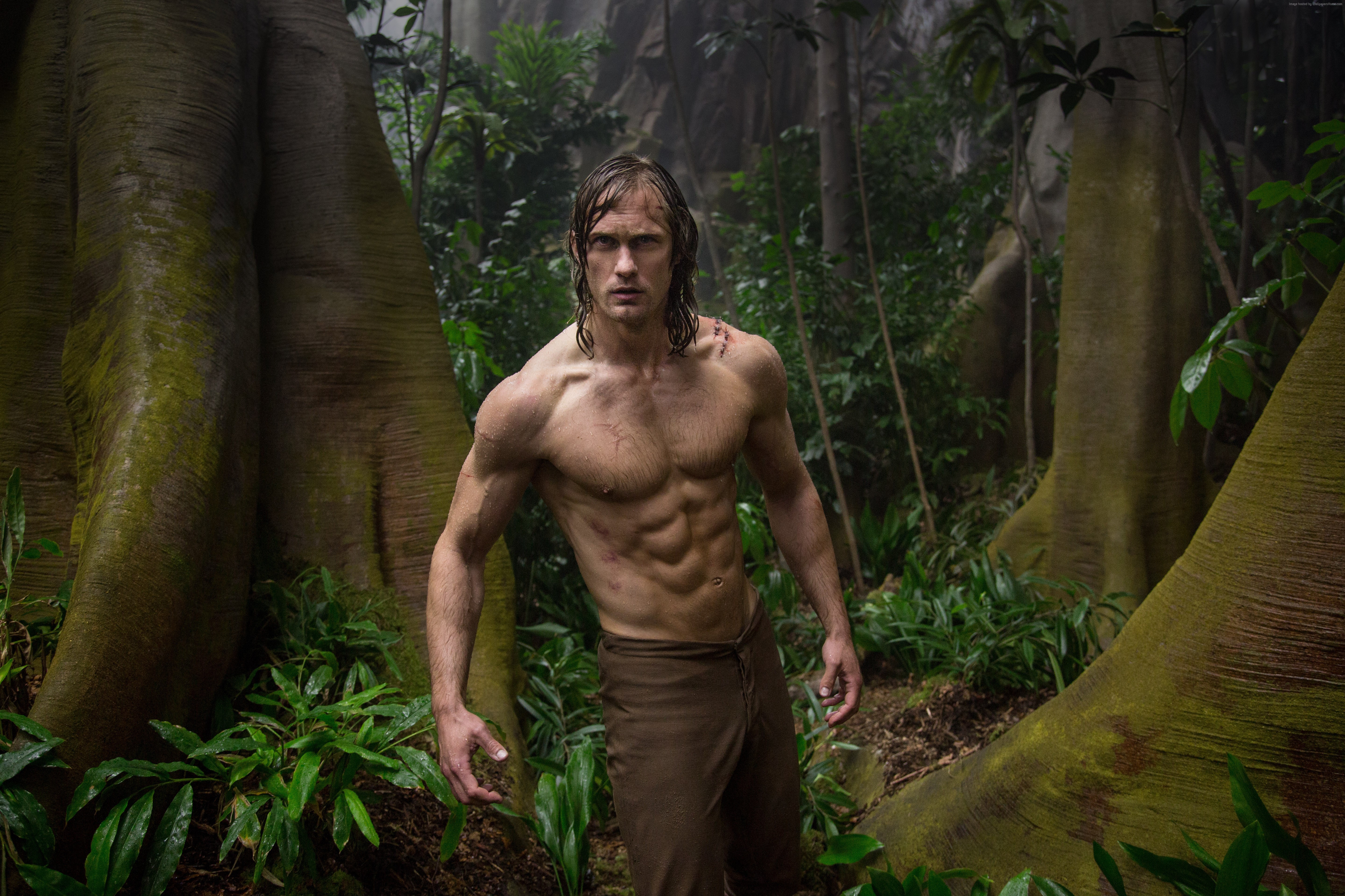 Alexander Skarsgård as Tarzan in The Legend of Tarzan 2016 HD Wallpaper