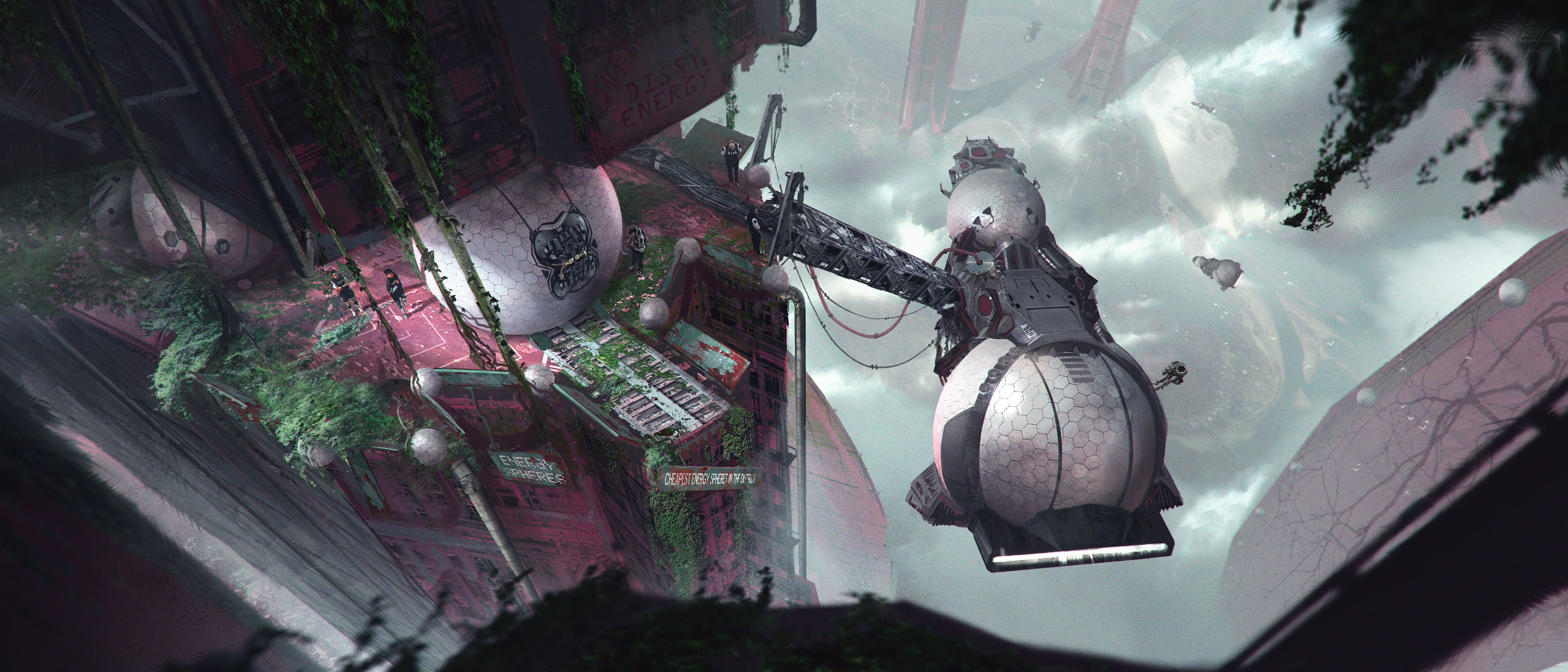 4K Technics Fantasy HD Wallpaper