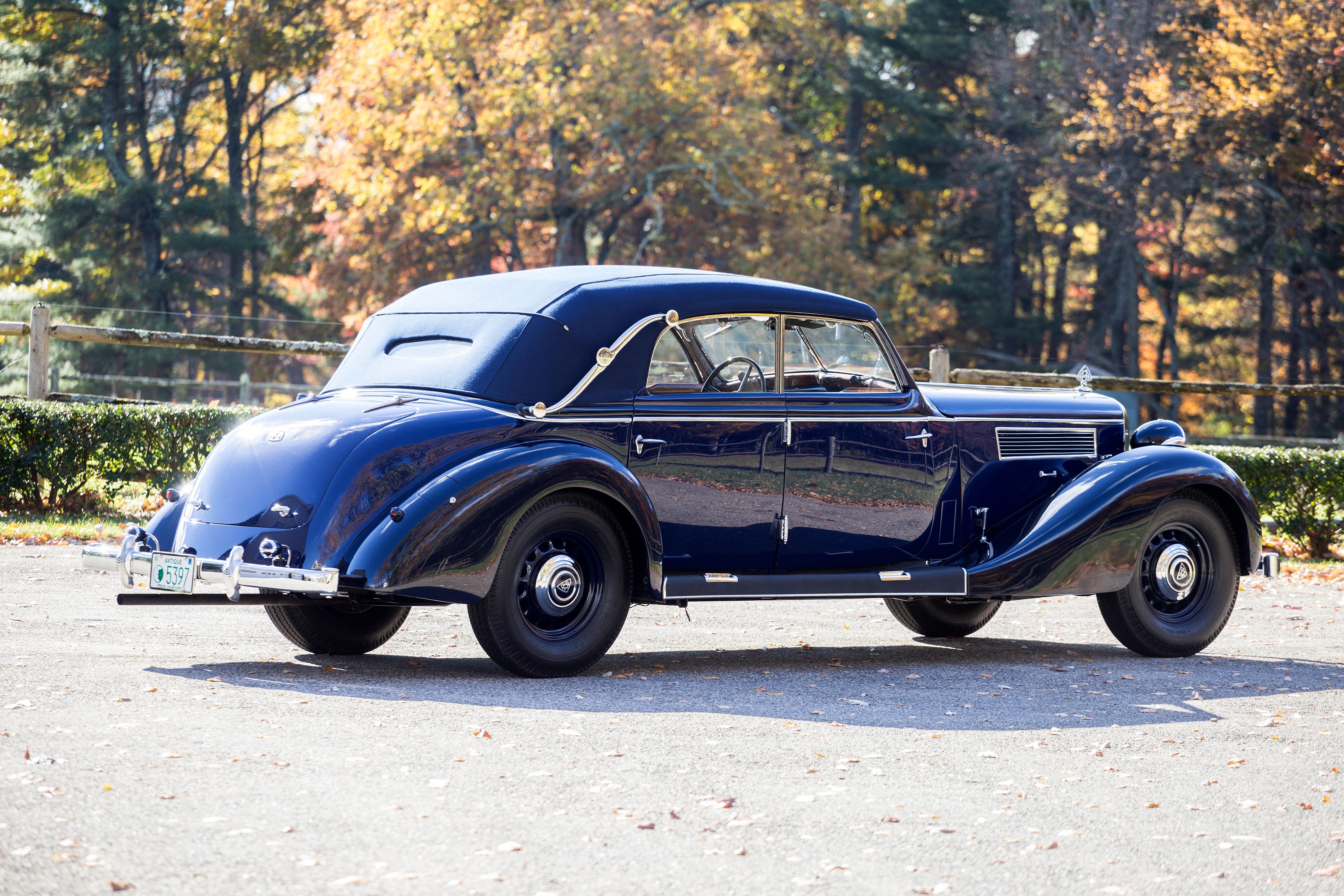 4K 1938-41 Maybach SW38 Cabriolet HD Wallpaper