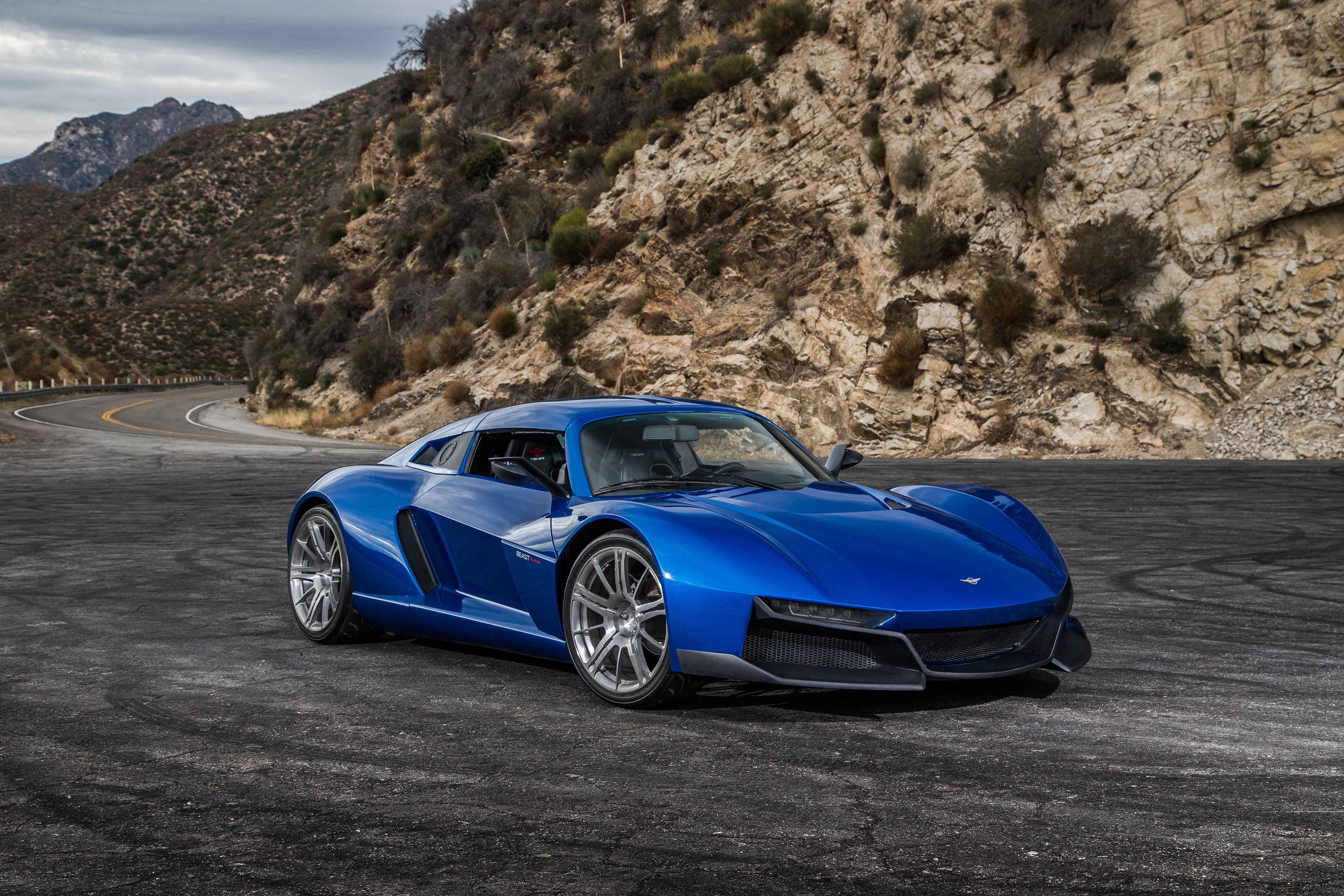 4K 2017 Rezvani Beast Alpha sports car HD Wallpaper