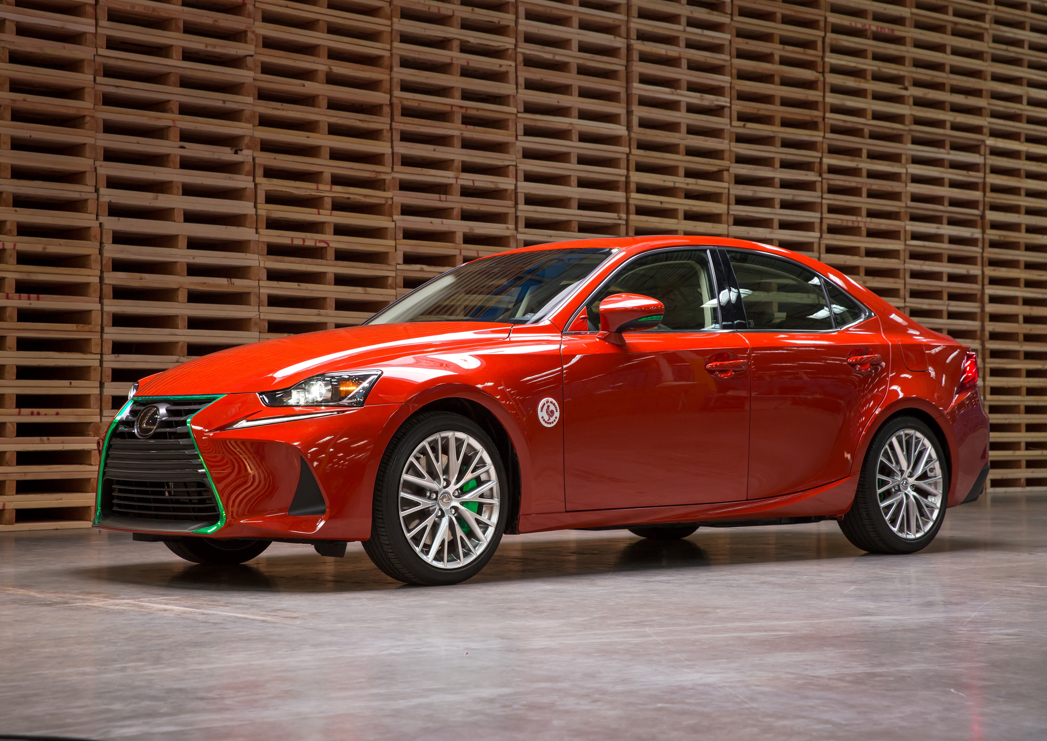 2016 Sriracha Lexus IS 300 AWD HD Wallpaper