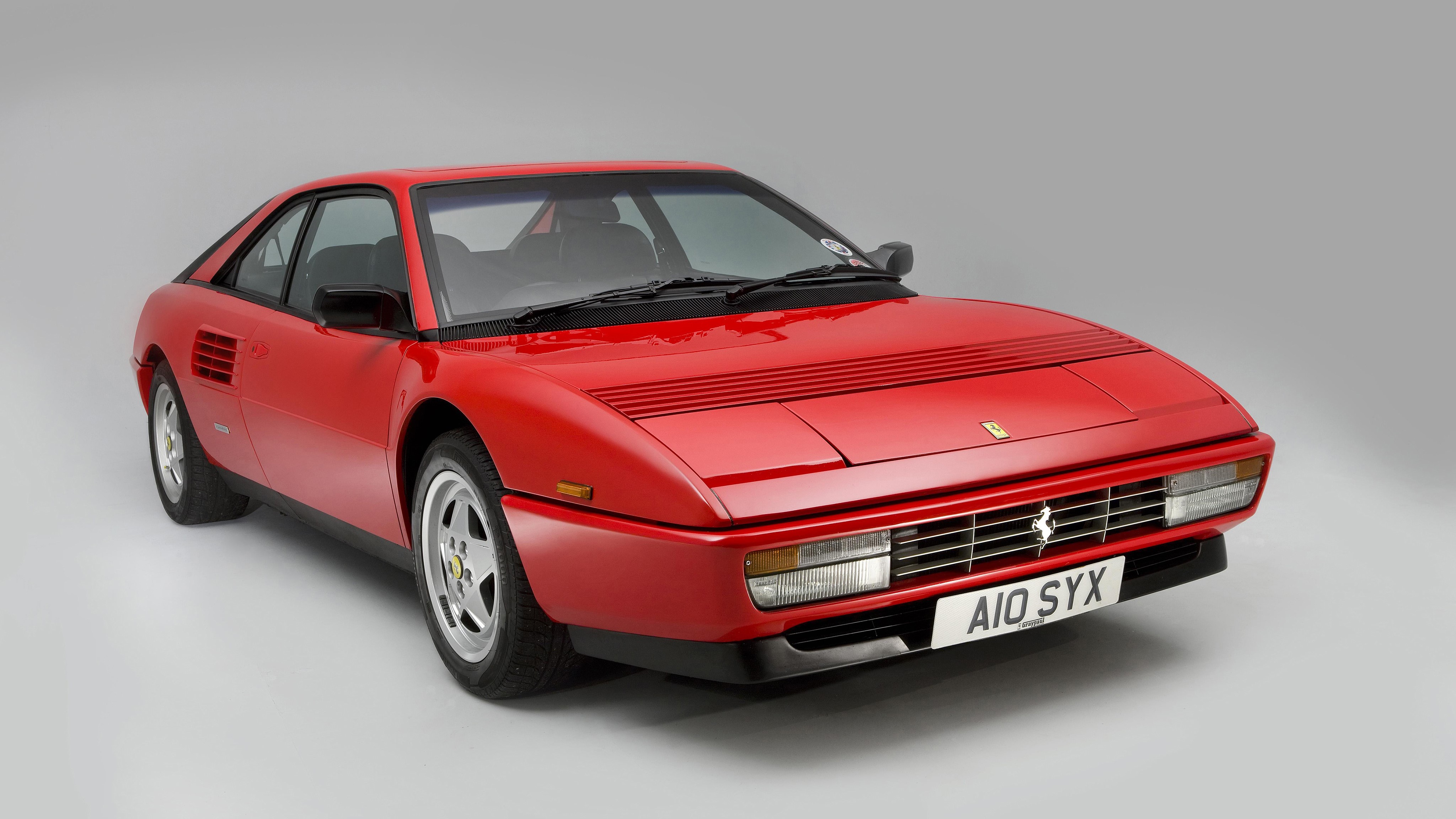 Red 1989-93 Mondial T Ferrari HD Wallpaper