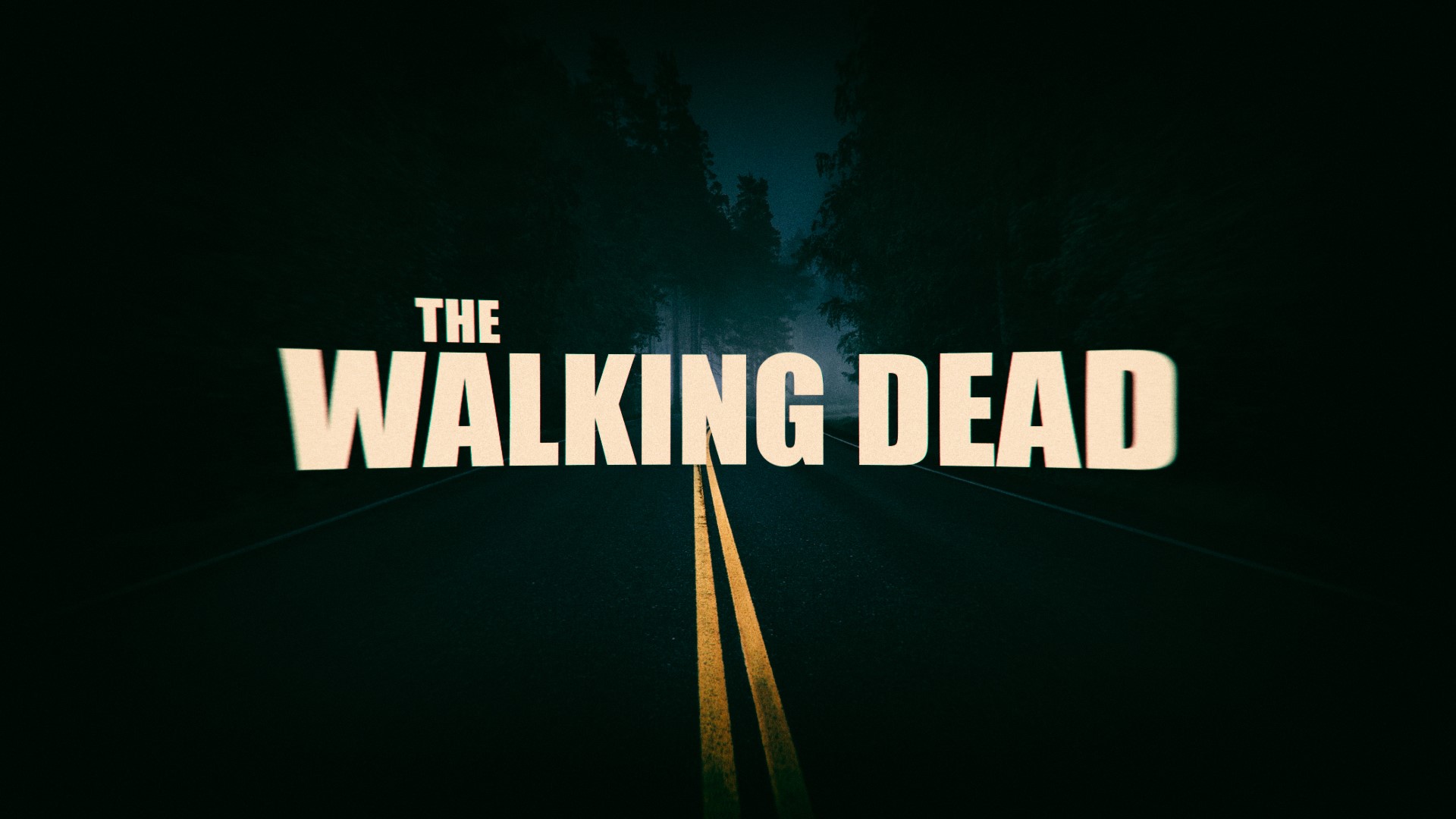 The Walking Dead TV Series Title HD Wallpaper