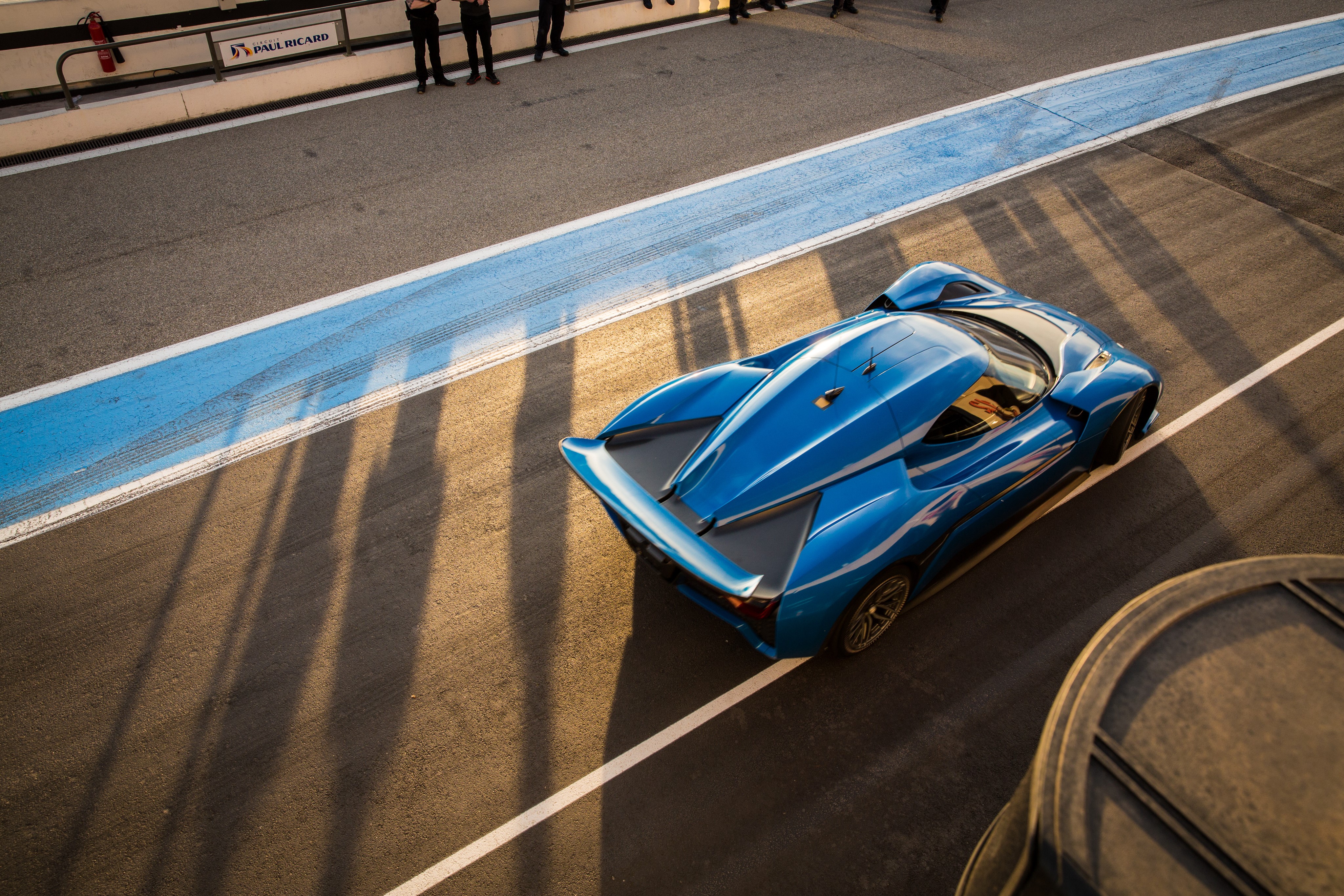 4K 2017 NIO EP9 electric supercar on track HD Wallpaper