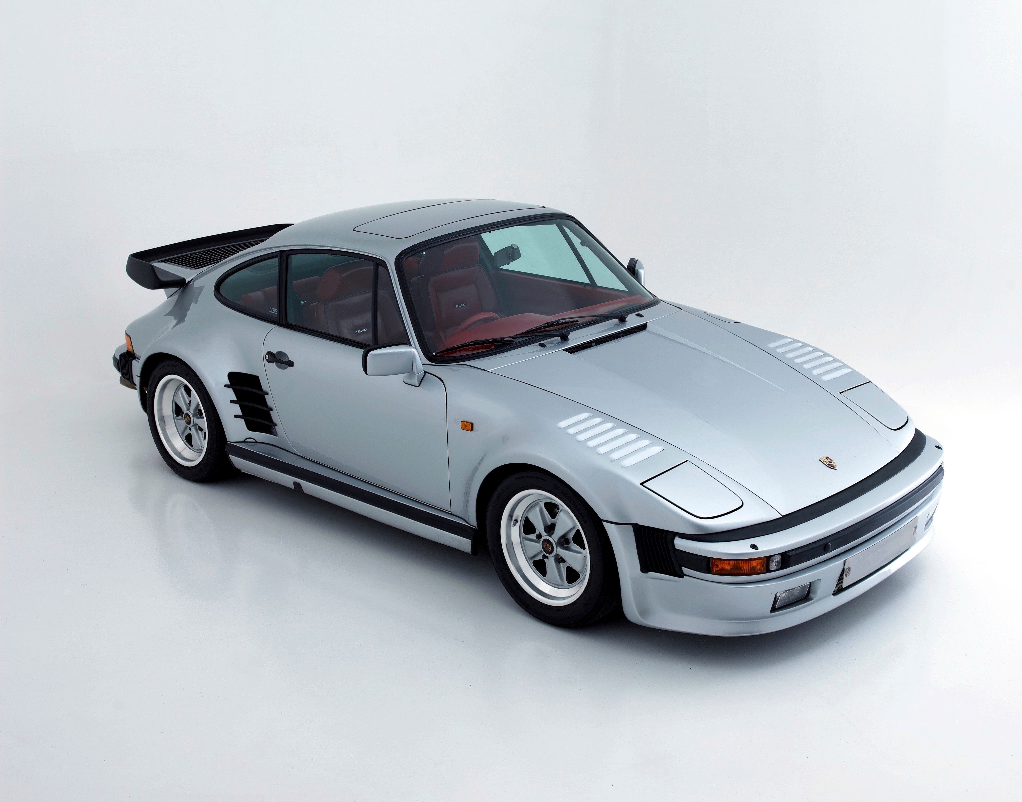 1986-89 Porsche 911 Turbo 3.3 Coupe SE Flachbau HD Wallpaper