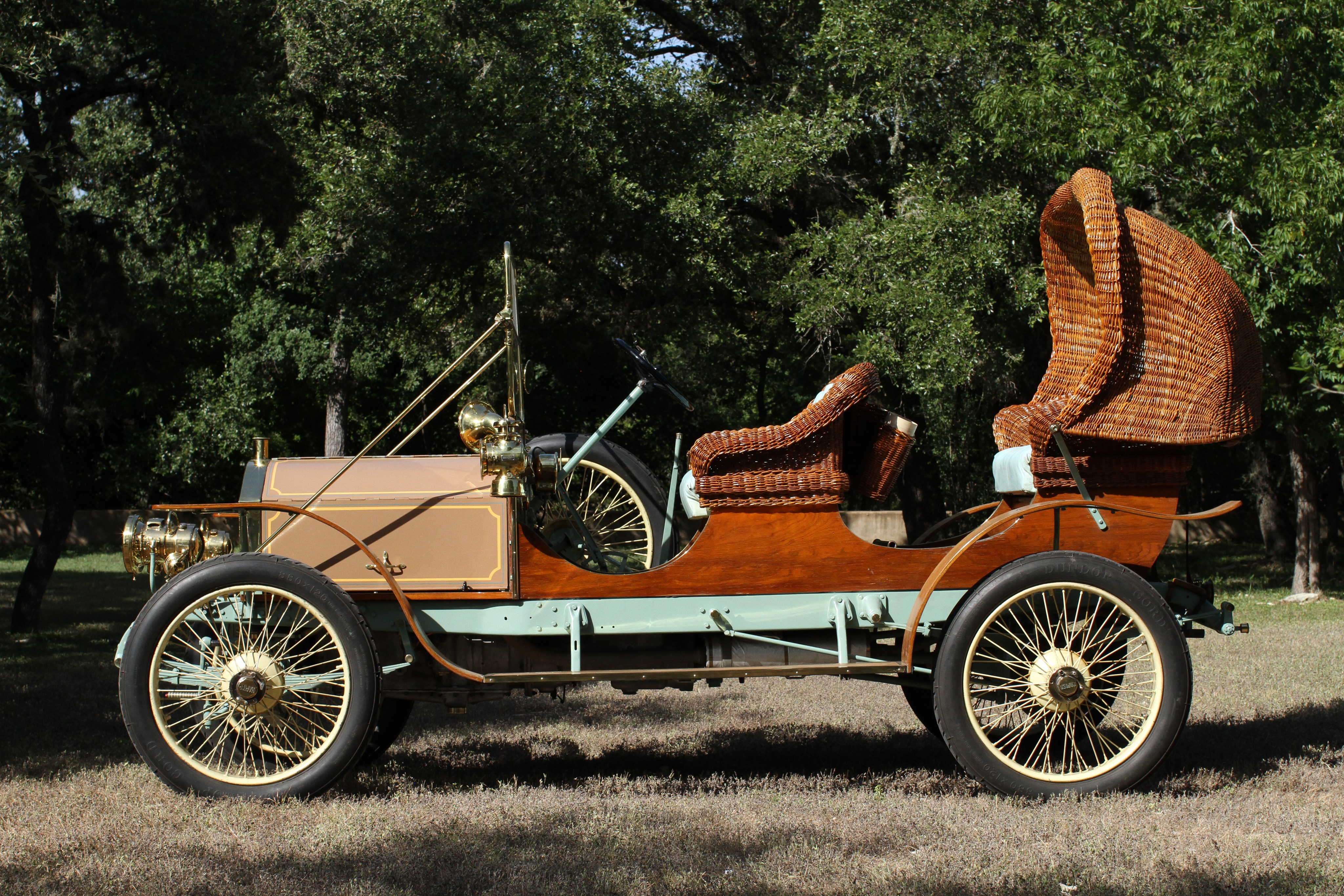 1911 Napier Garden Car HD Wallpaper