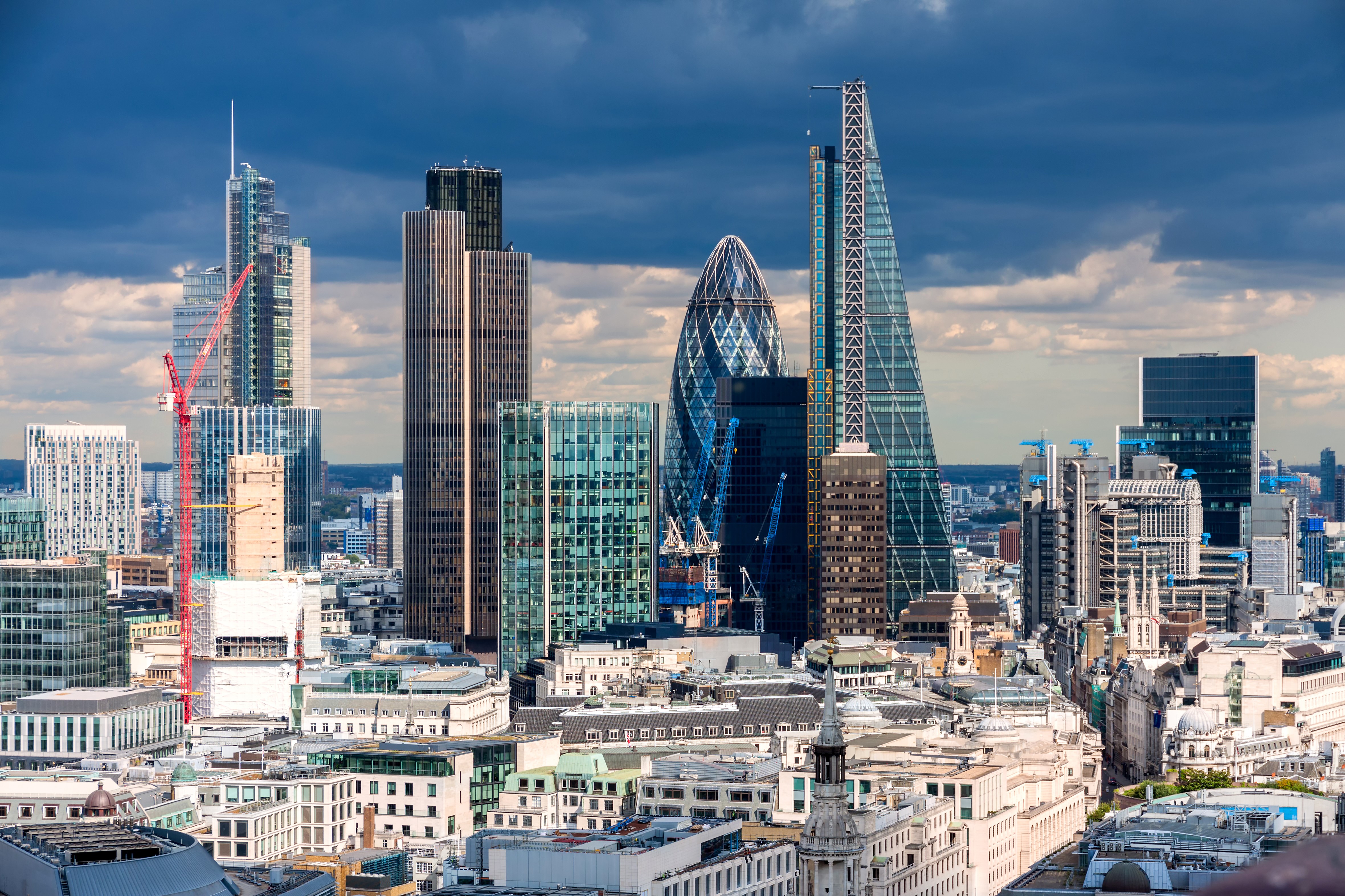 London Skyscrapers in the United Kingdom HD Wallpaper