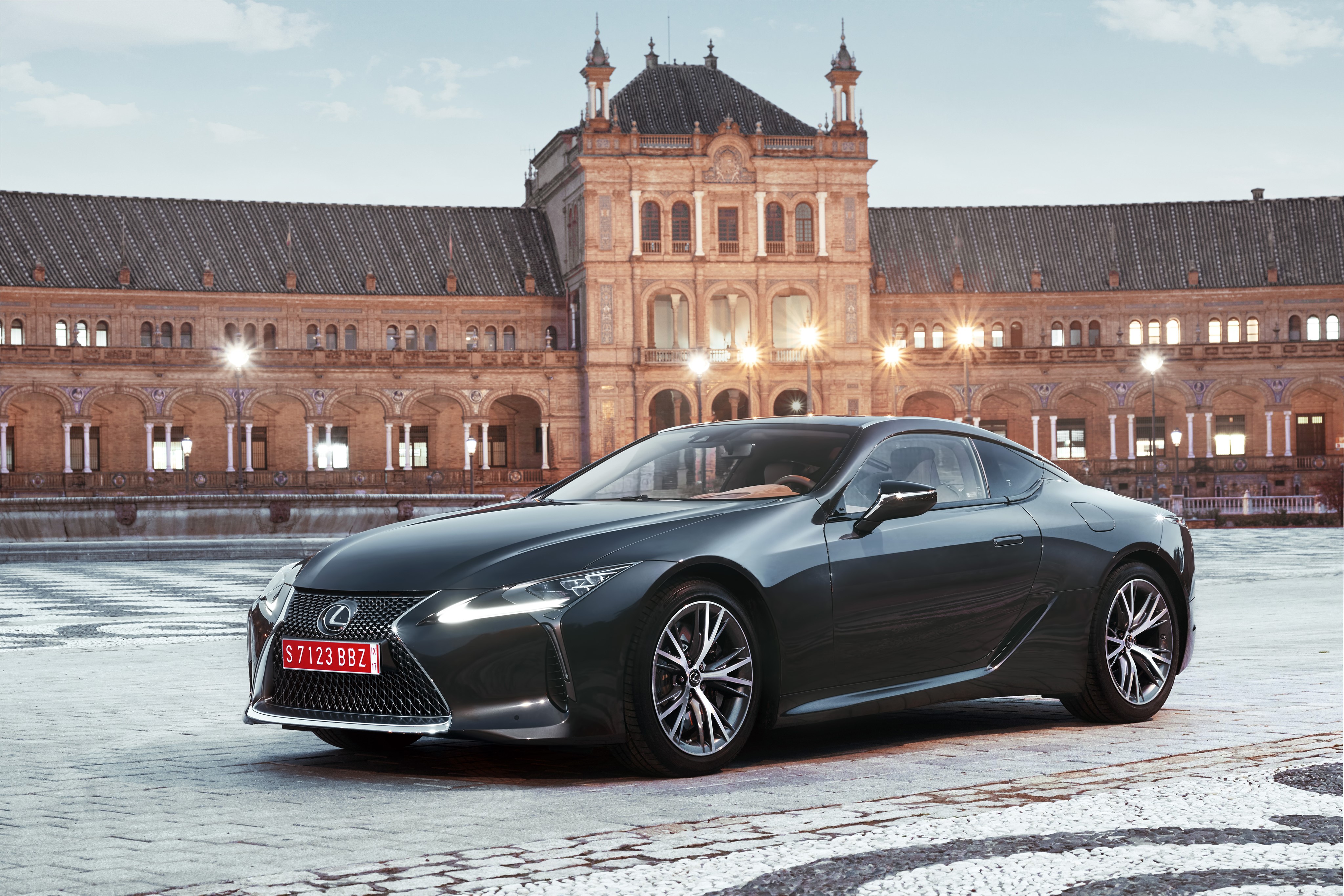 4K 2016 EU-spec Lexus LC 500 Metallic HD Wallpaper