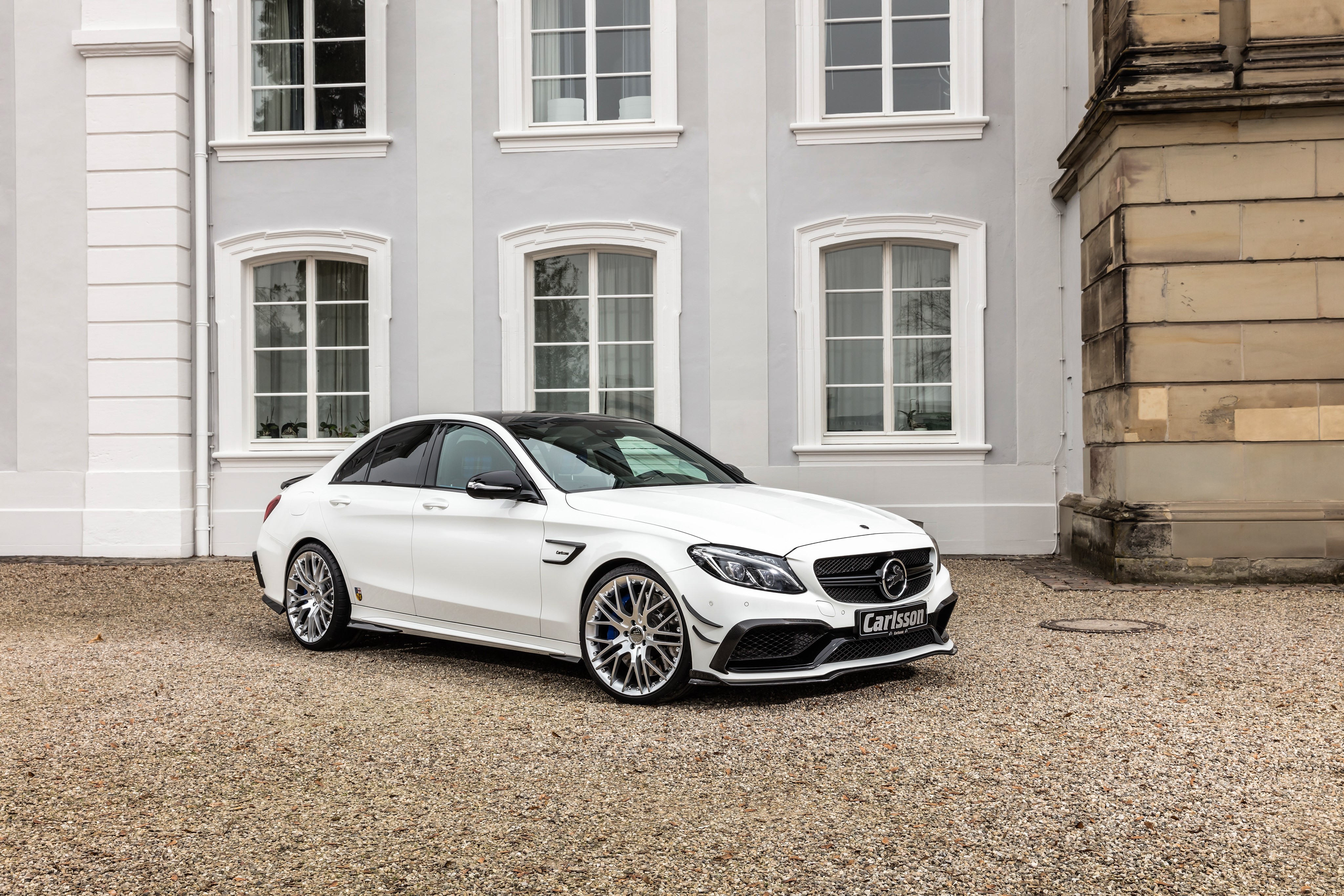 White 2016 Carlsson CC63S HD Wallpaper