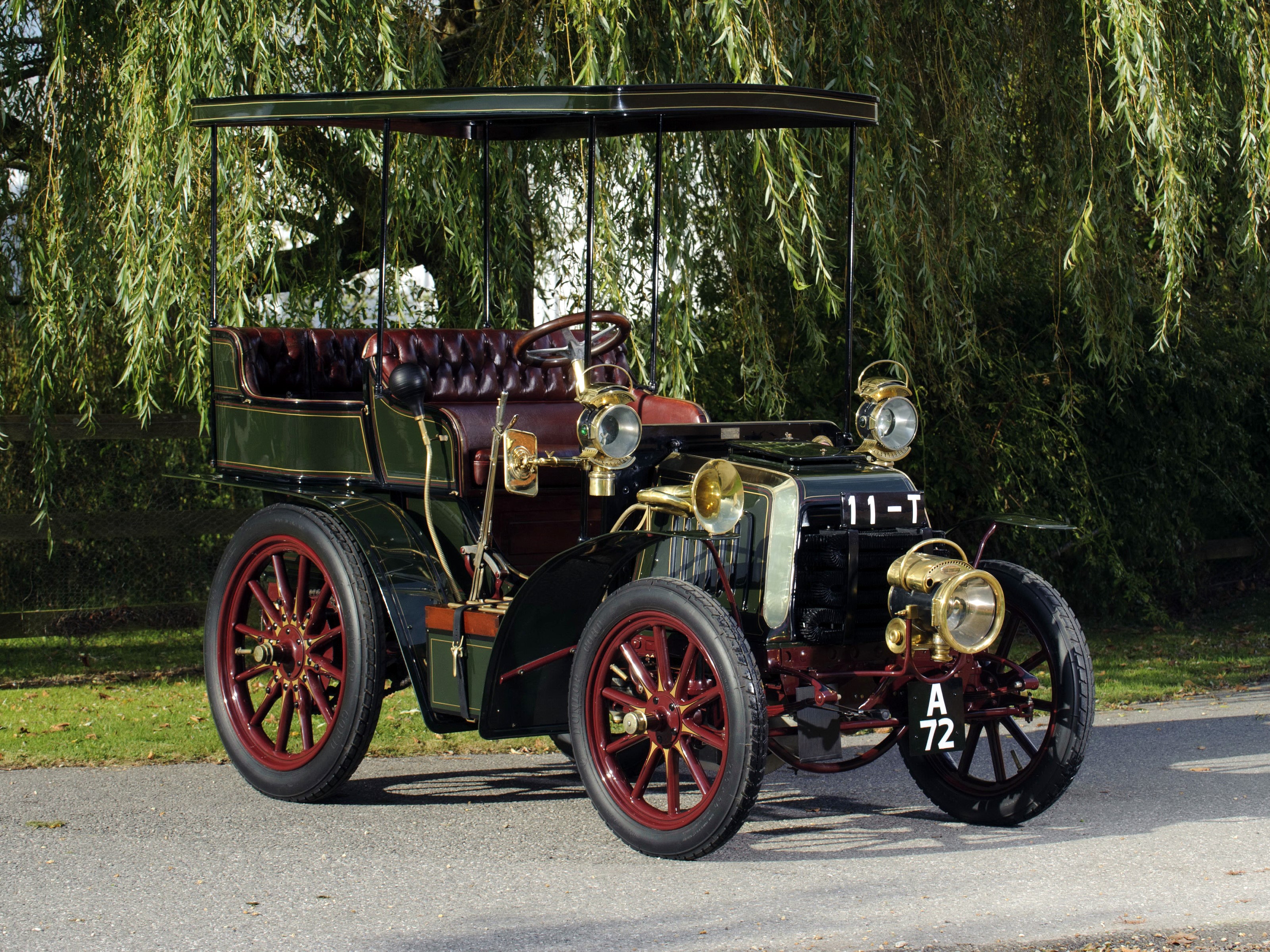 Panhard Cabriolet vintage car HD Wallpaper