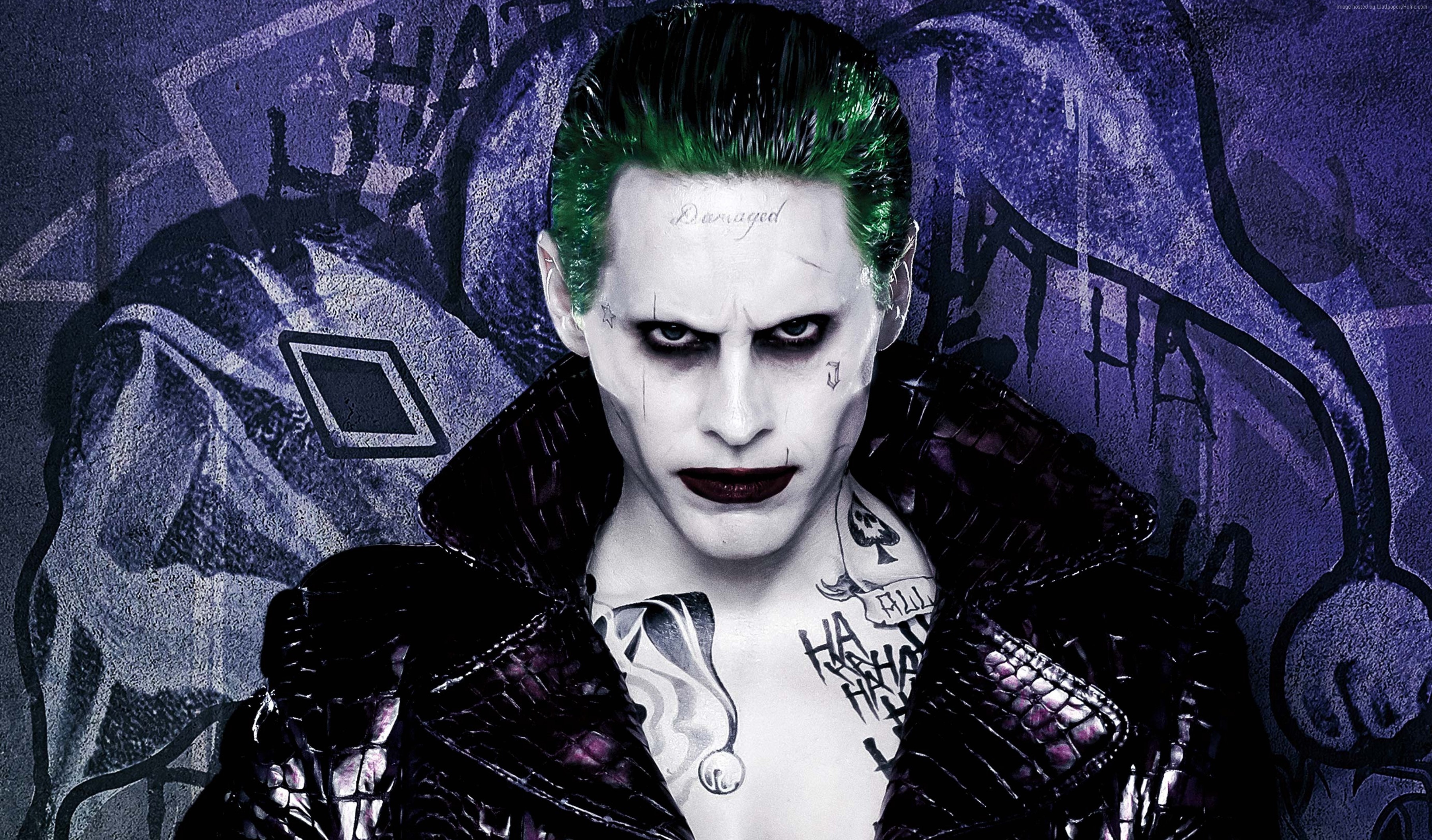 Joker from Suicide Squad 2016 HD Wallpaper