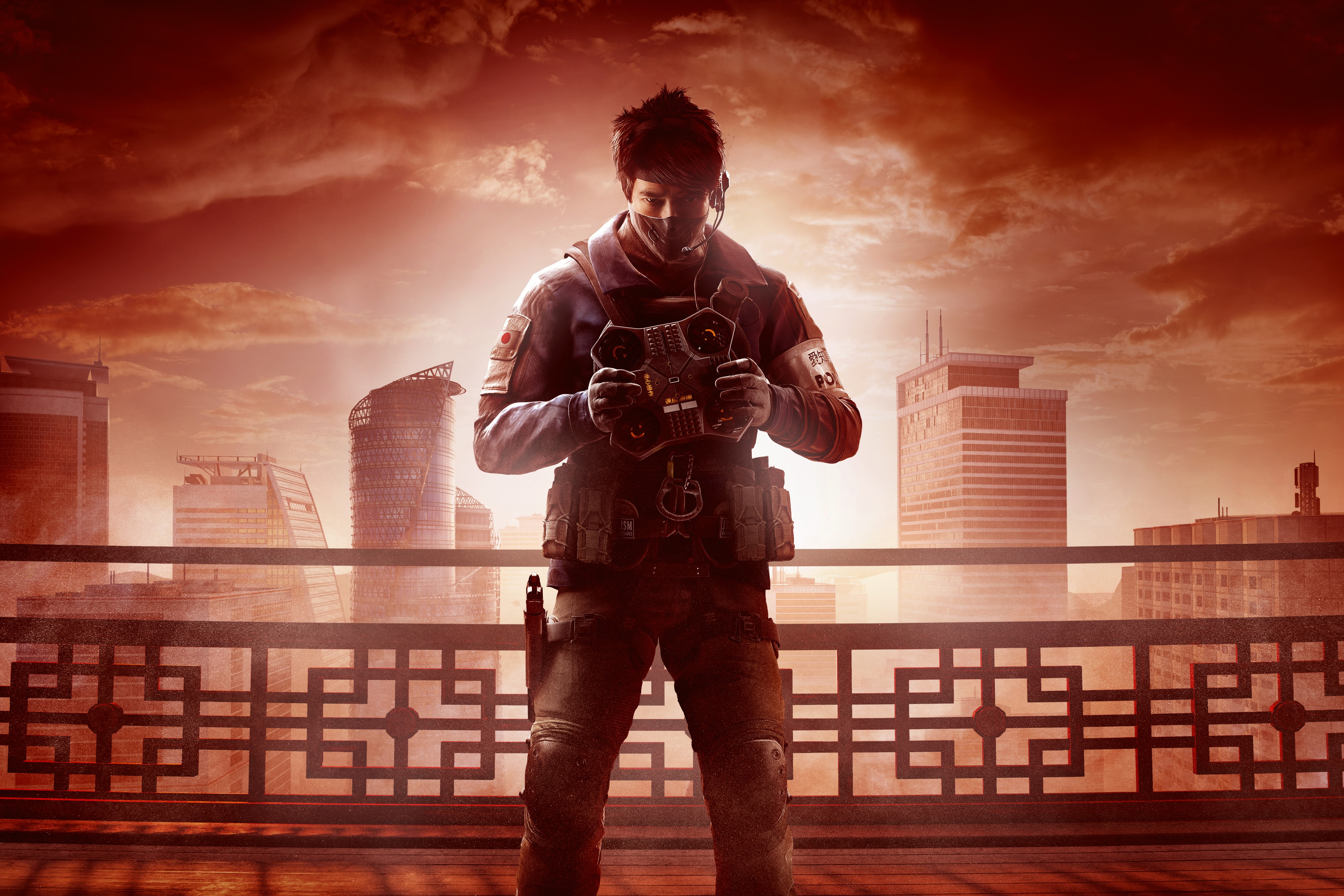 Soldier from Tom Clancy's Rainbow Six Siege HD Wallpaper