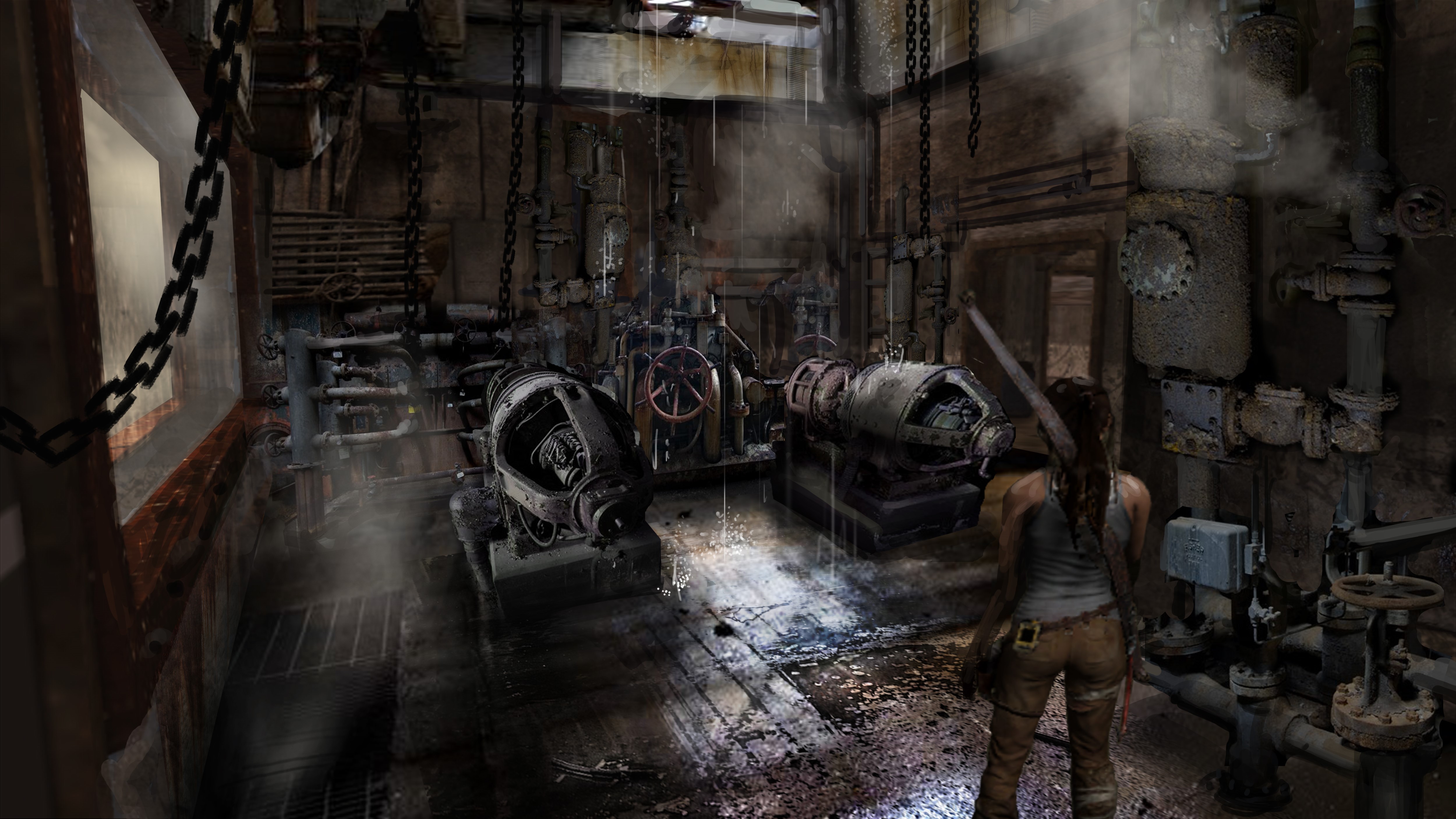 Lara Croft from Tomb Raider 2013 HD Wallpaper