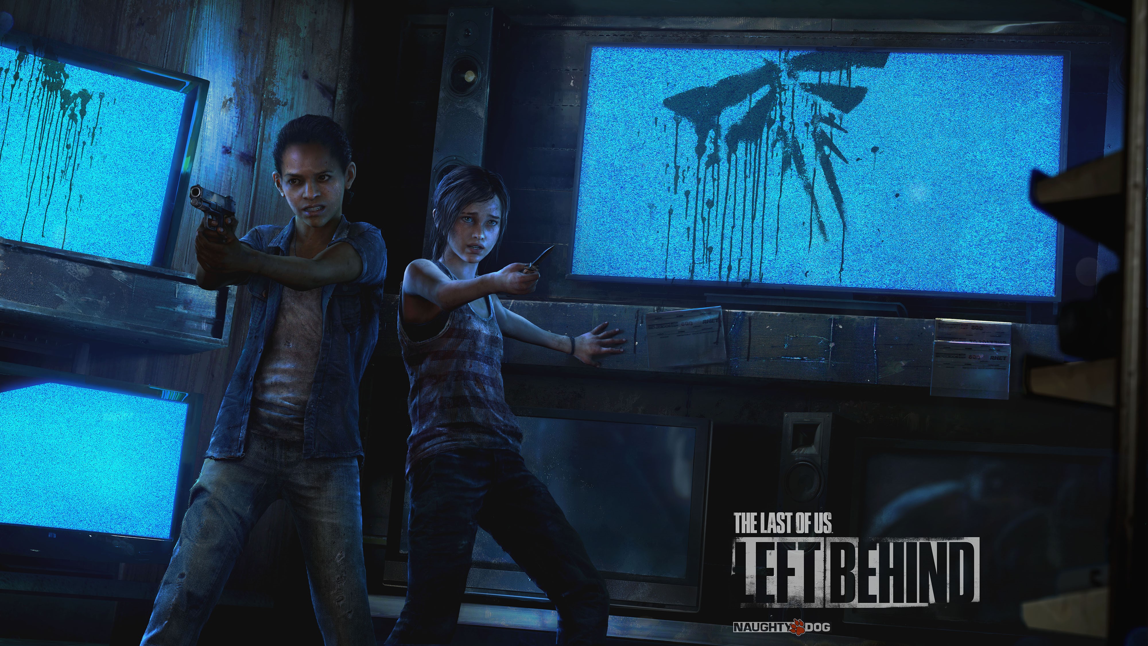 The Last of Us: Left Behind Ellie and Riley HD Wallpaper