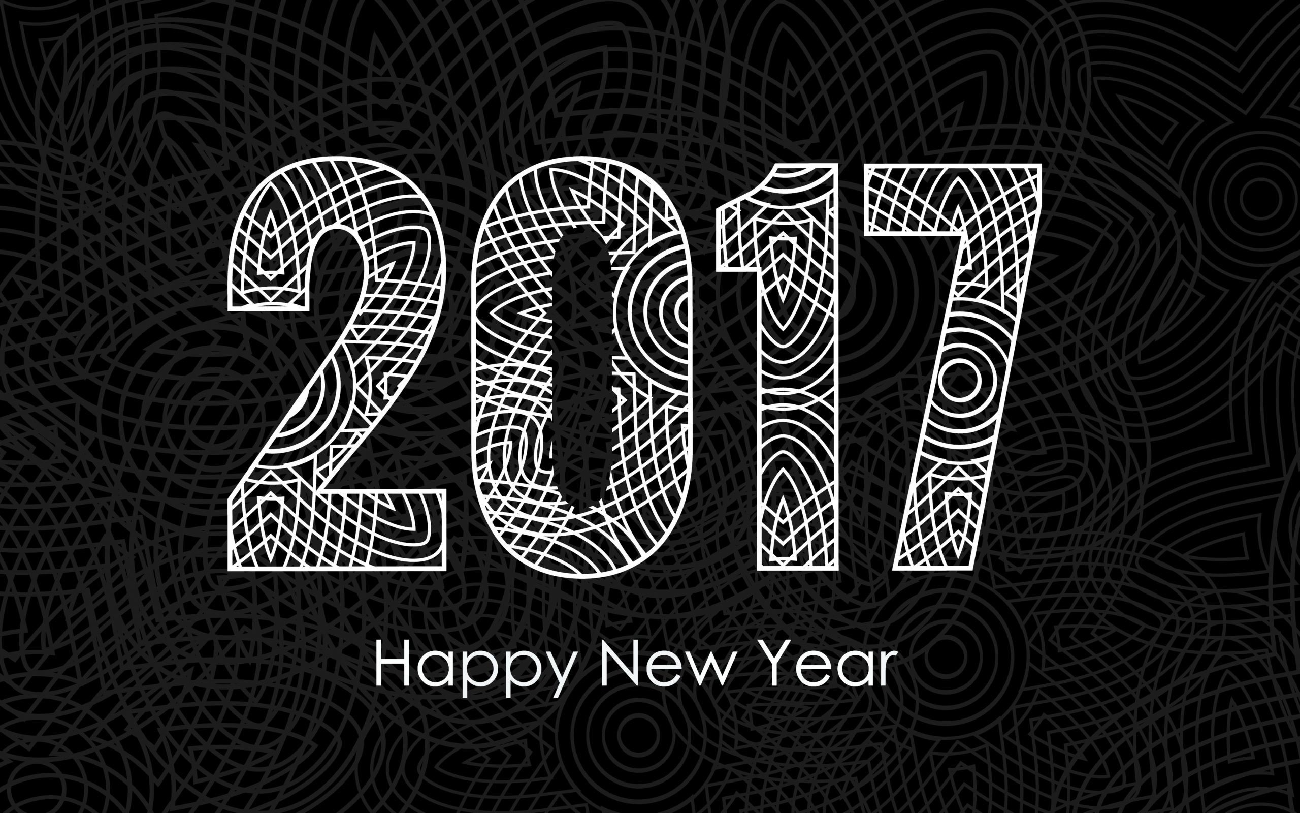Happy New Year 2017 HD Wallpaper