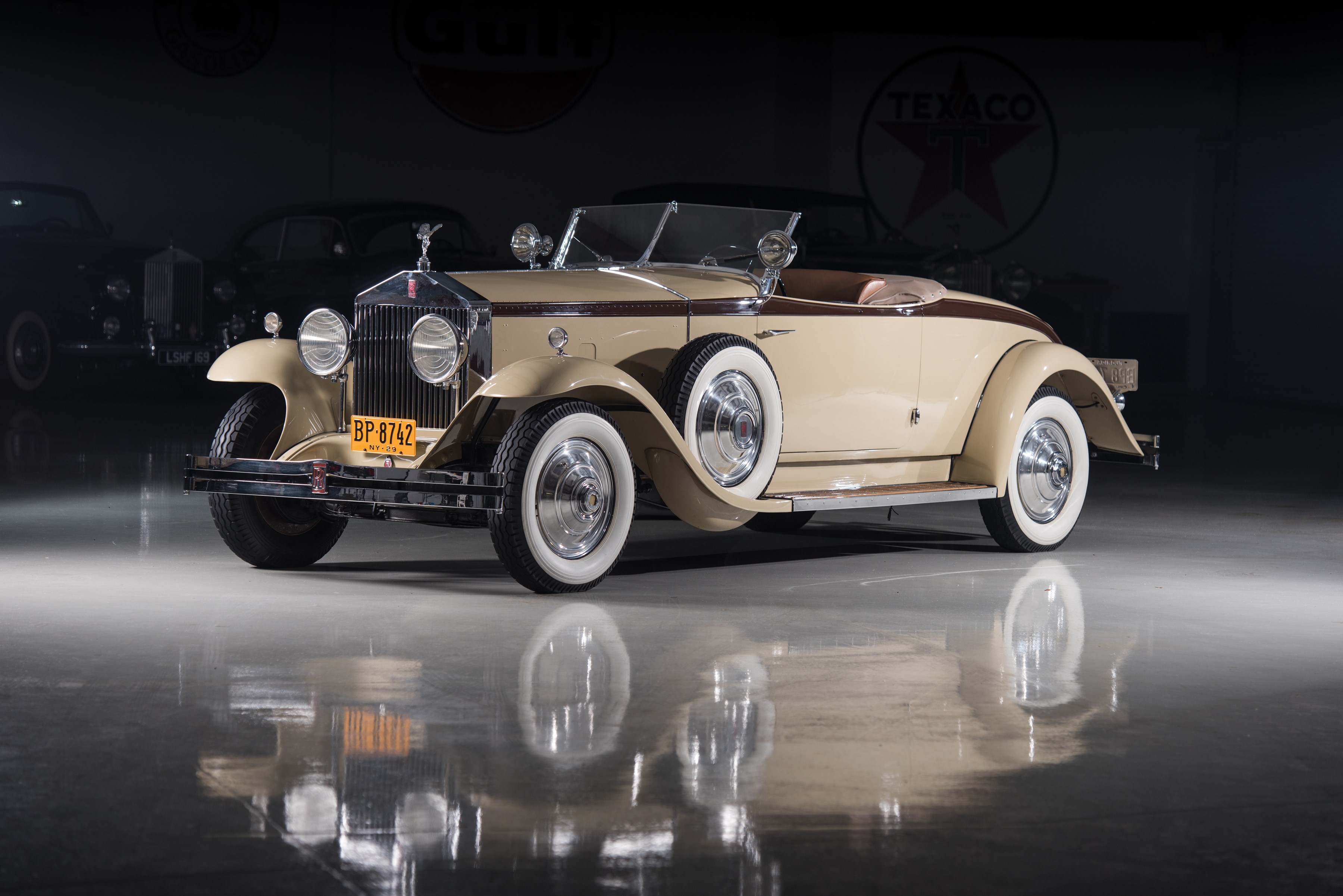 1929 Rolls-Royce Phantom I Henley Roadster HD Wallpaper