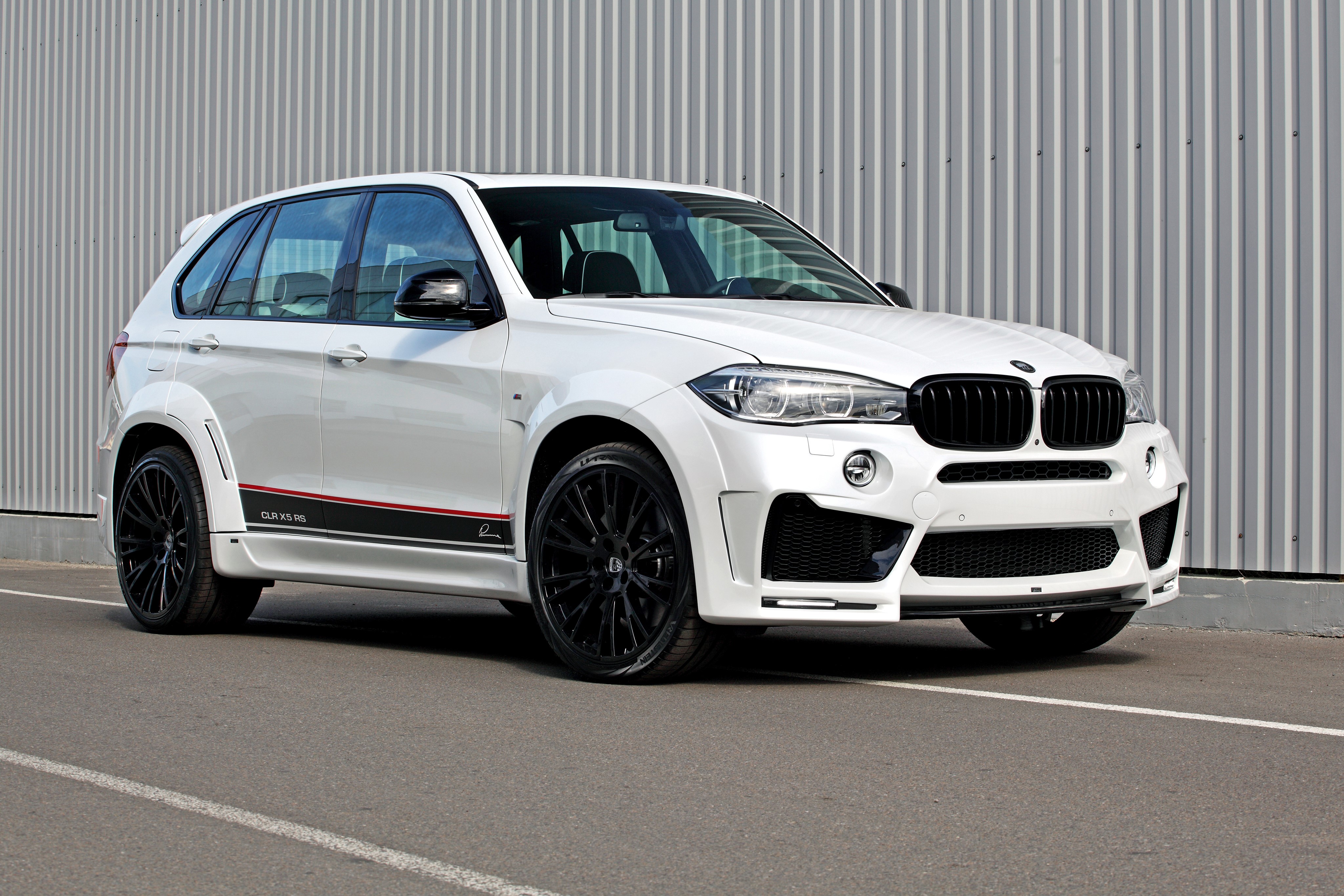 White Lumma Design BMW F15 HD Wallpaper