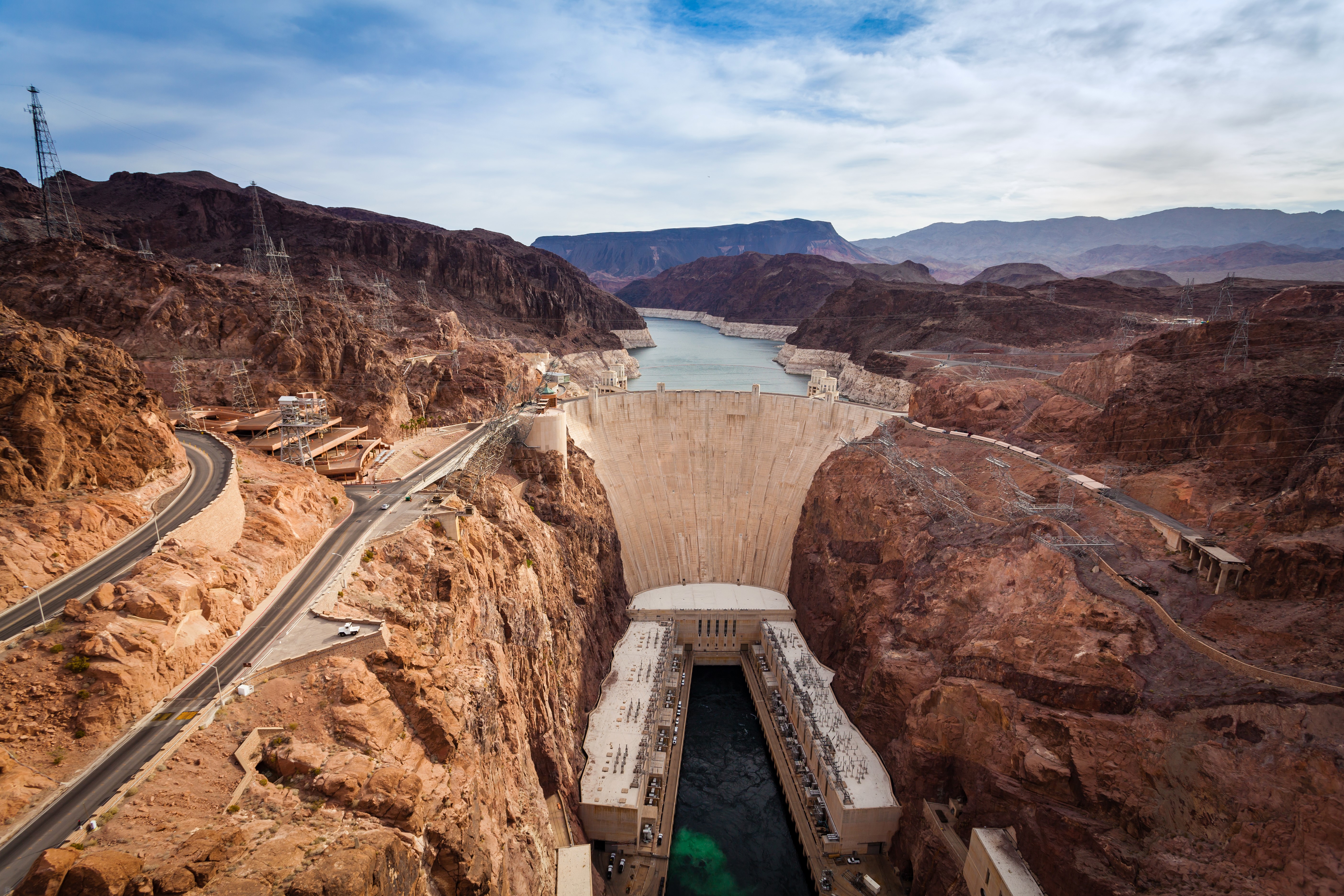 Hoover Dam, Colorado River, USA HD Wallpaper