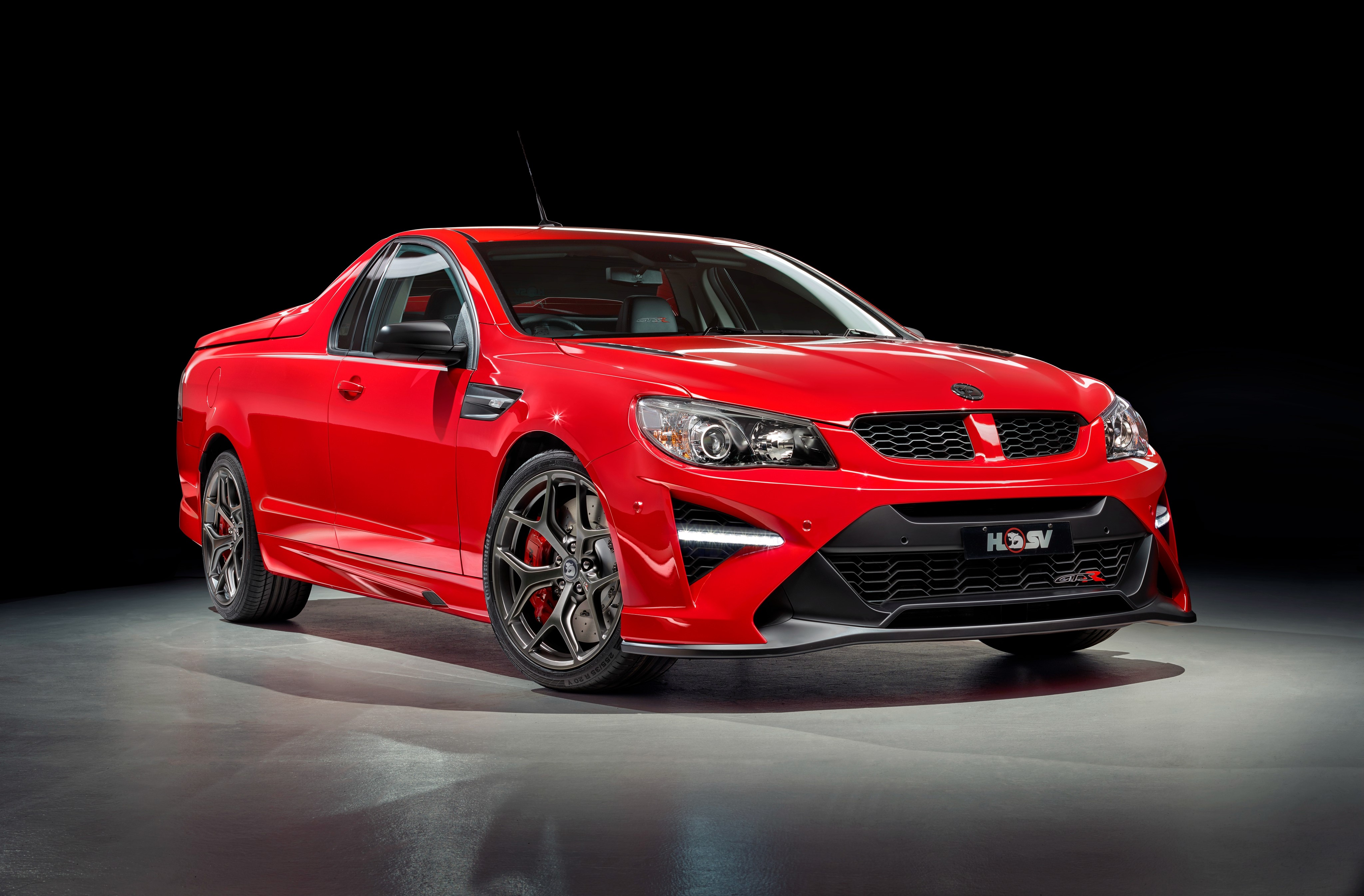 Red 2017 Holden GTSR Maloo Ute HD Wallpaper