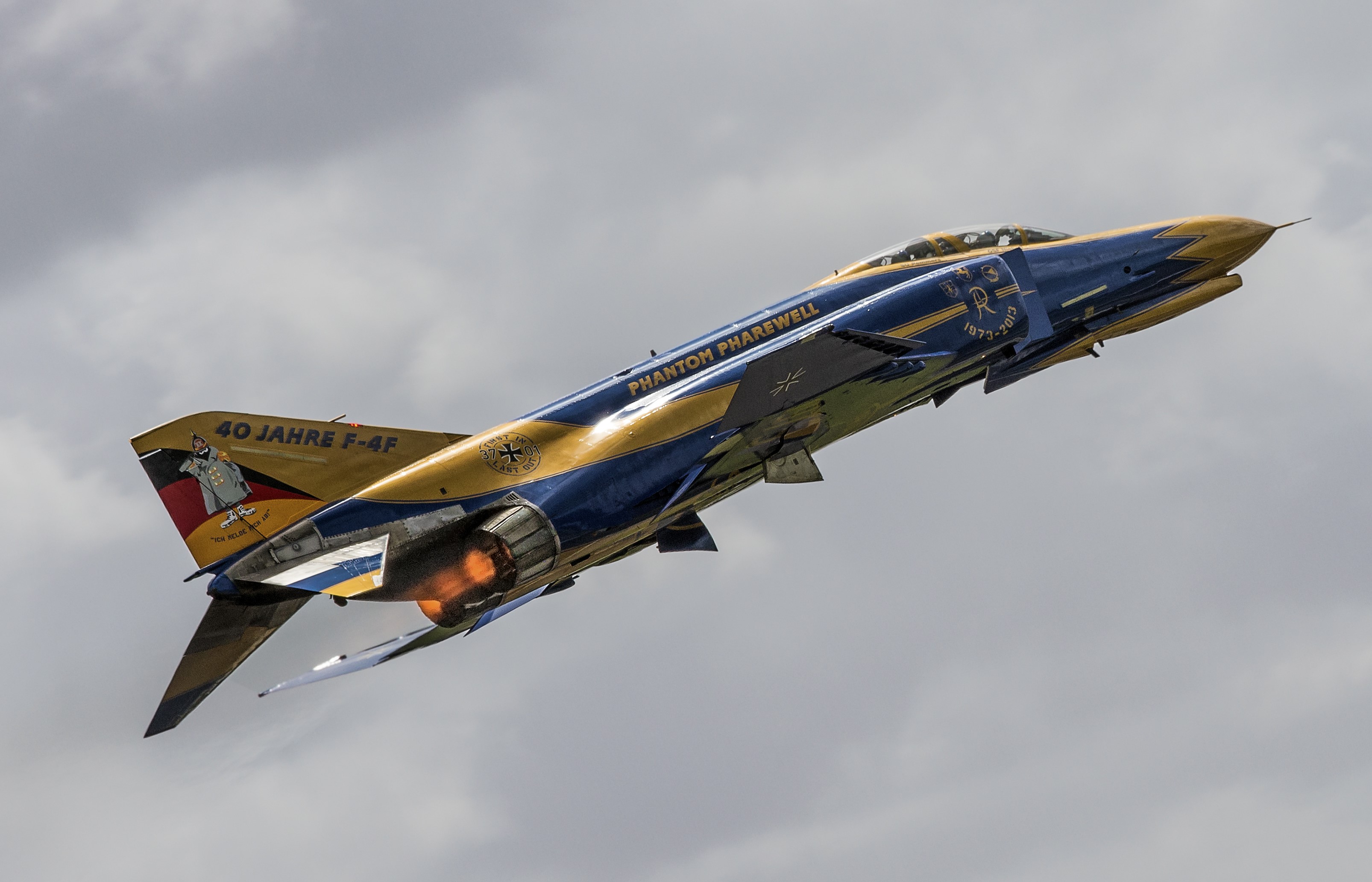 McDonnell Douglas F-4F Phantom II "40 Jahre F-4F" livery HD Wallpaper