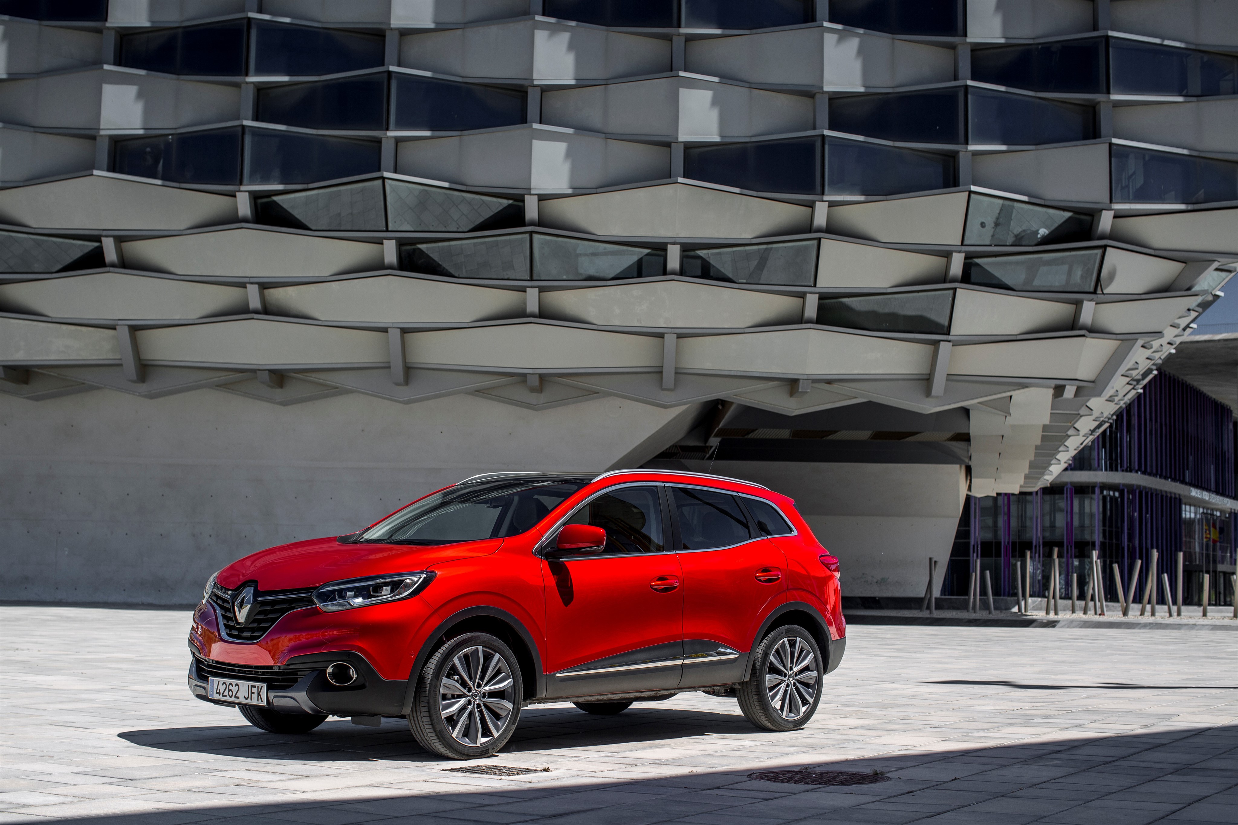 Red Renault Kadjar X-Mod 2015 HD Wallpaper