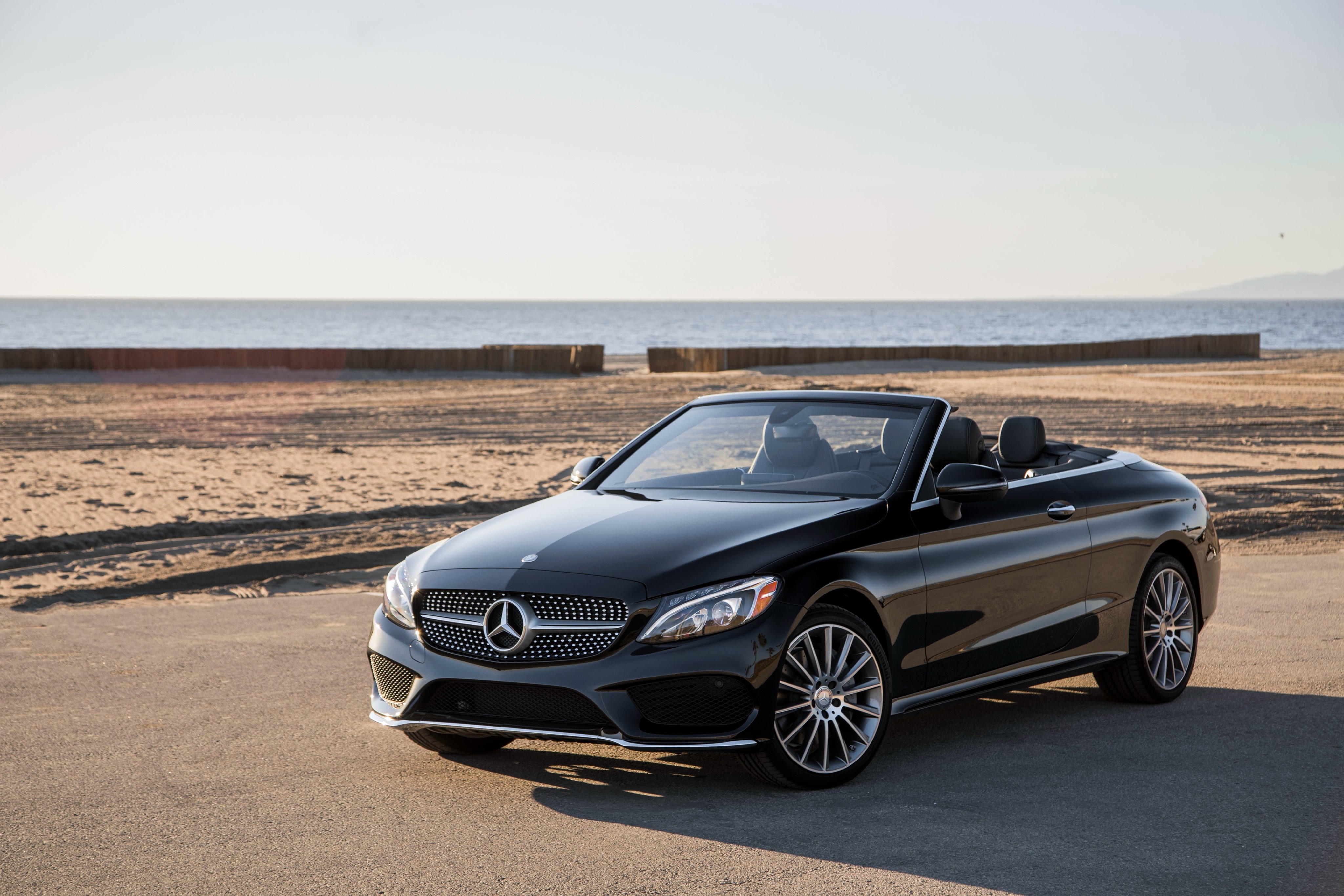 4K 2017 Mercedes-Benz C 300 Cabriolet HD Wallpaper