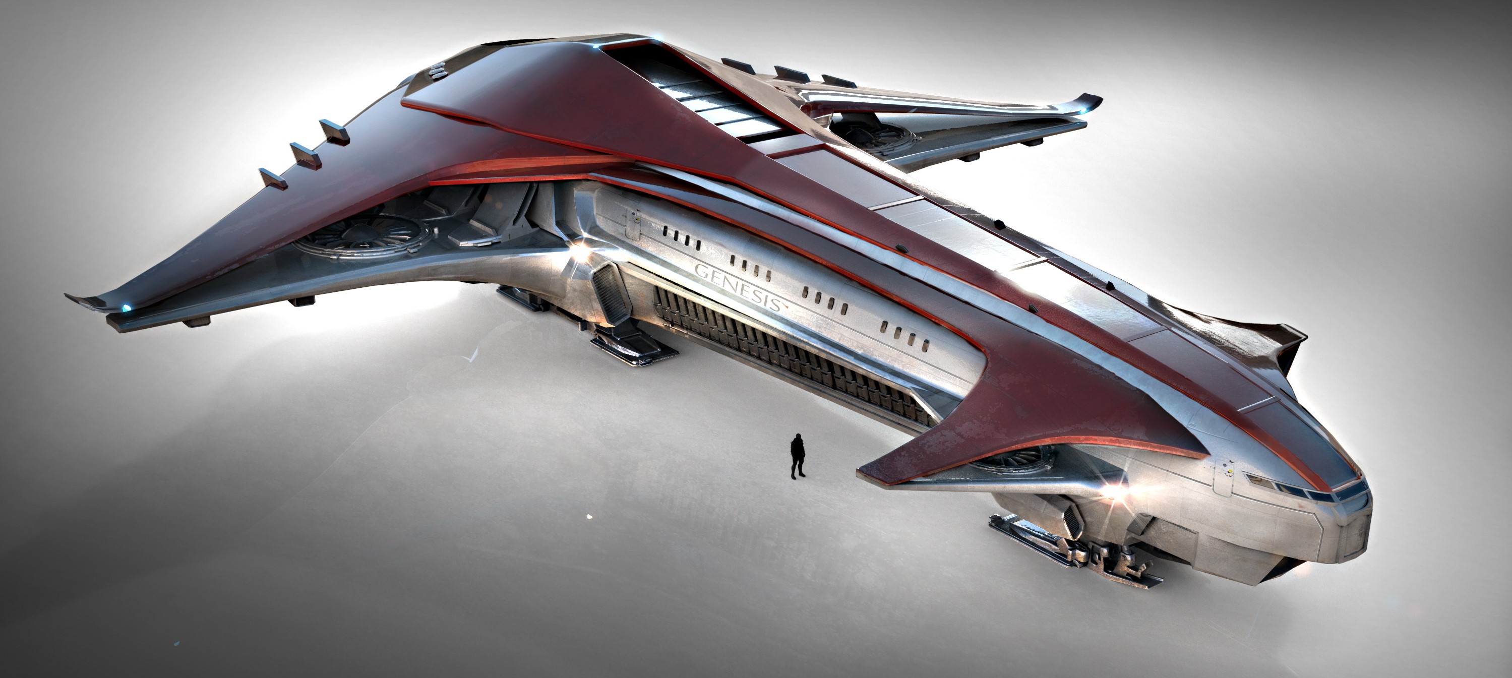 Star Citizen Genesis Starship HD Wallpaper