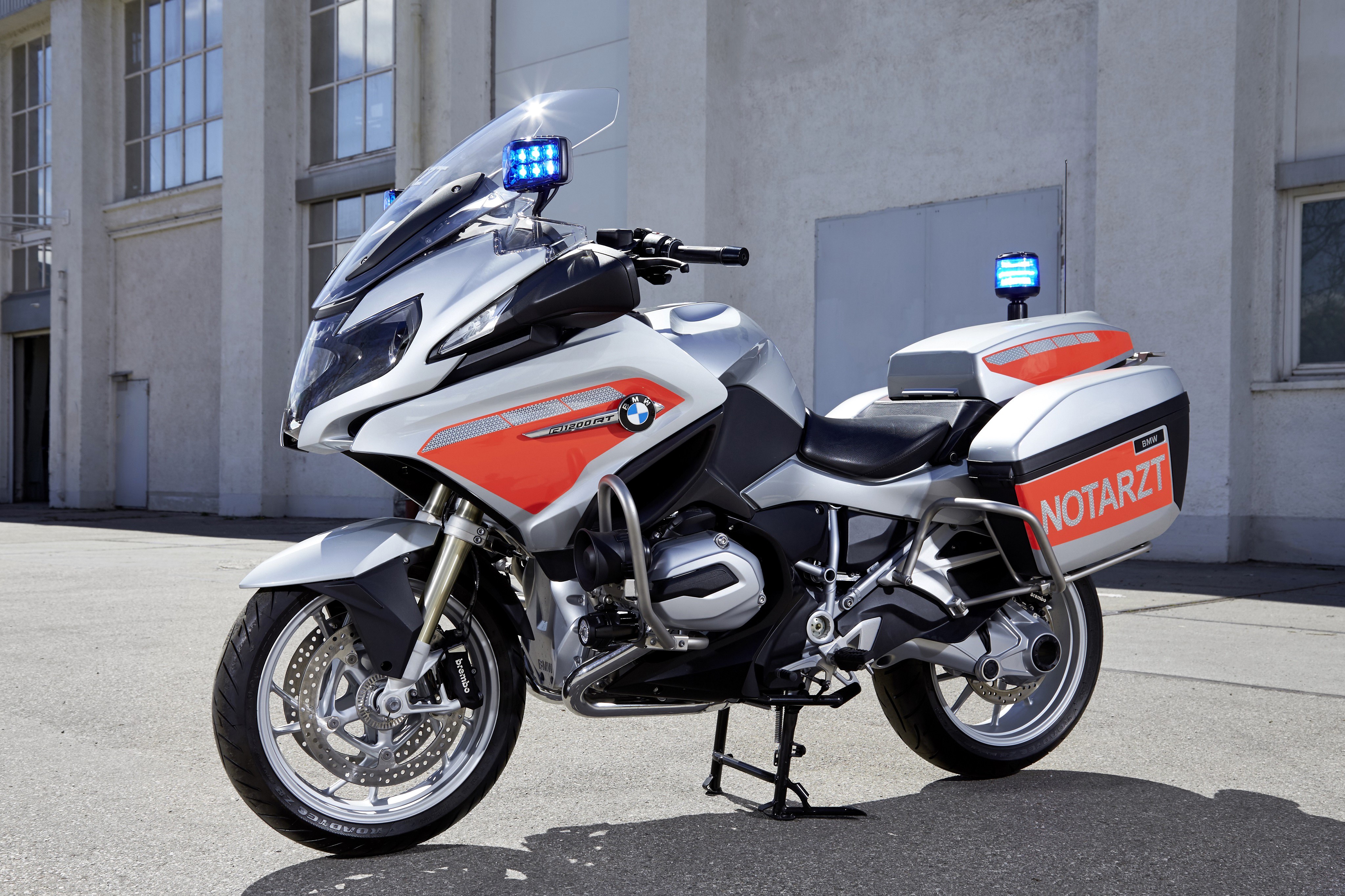 BMW R 1200 RT Notarzt Motorcycle HD Wallpaper