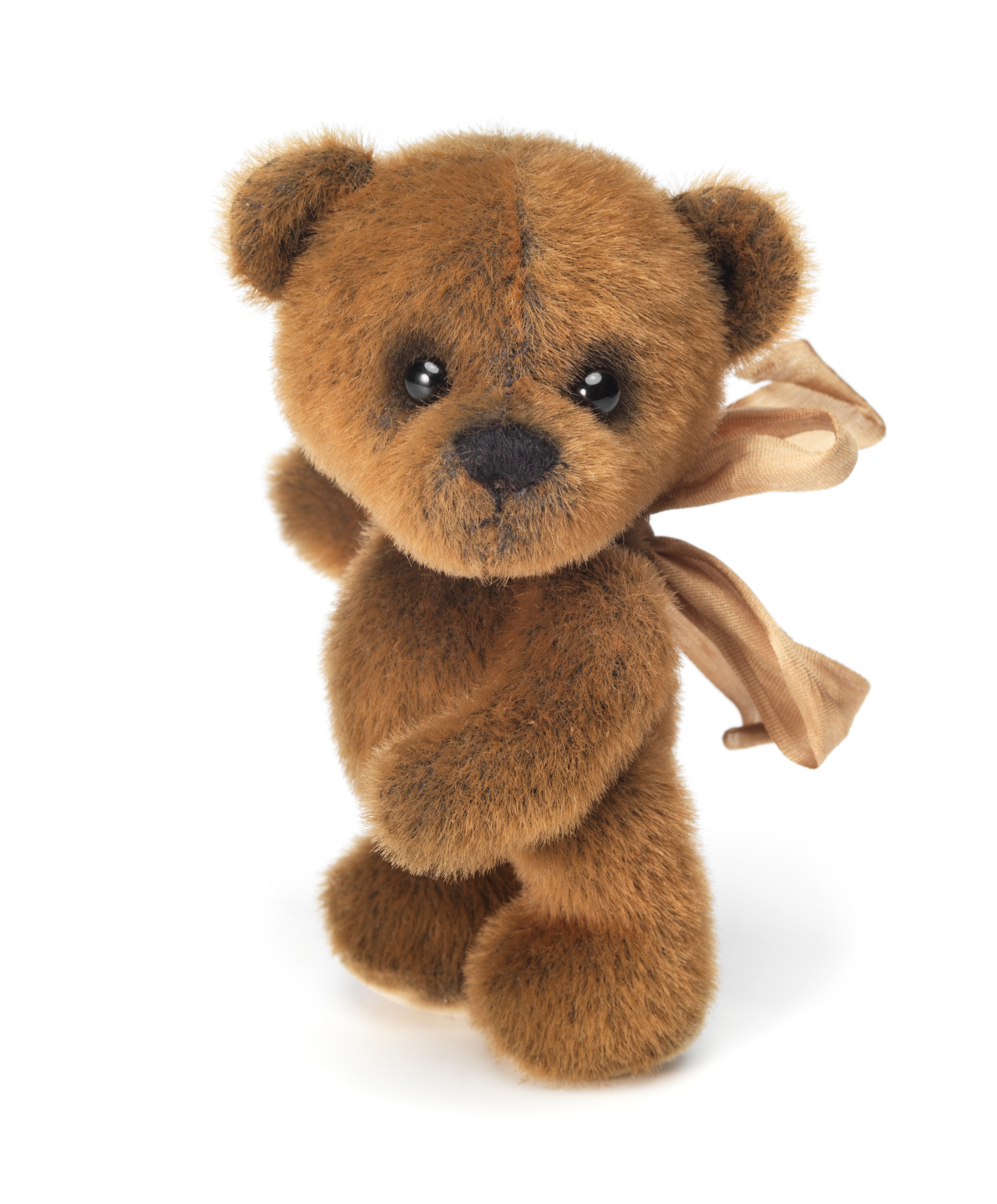 Teddy bear with a bow tie HD Phone Wallpaper