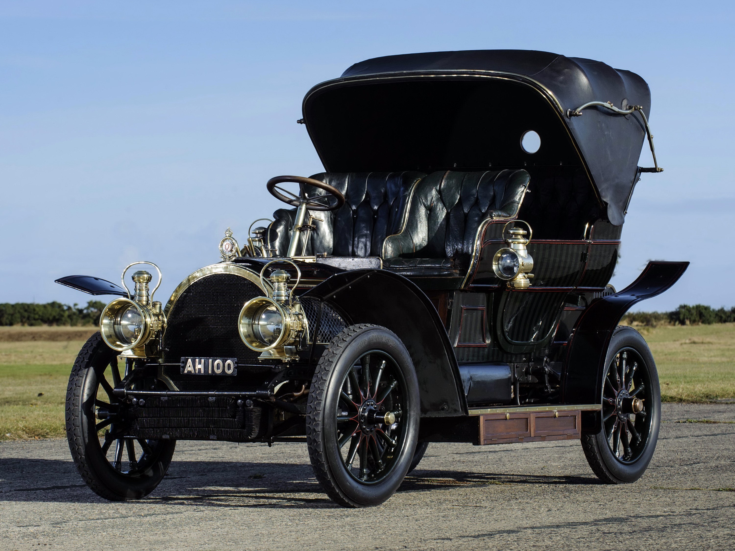 1905 Gardner-Serpollet 18 HP Type L Phaeton Steamer HD Wallpaper