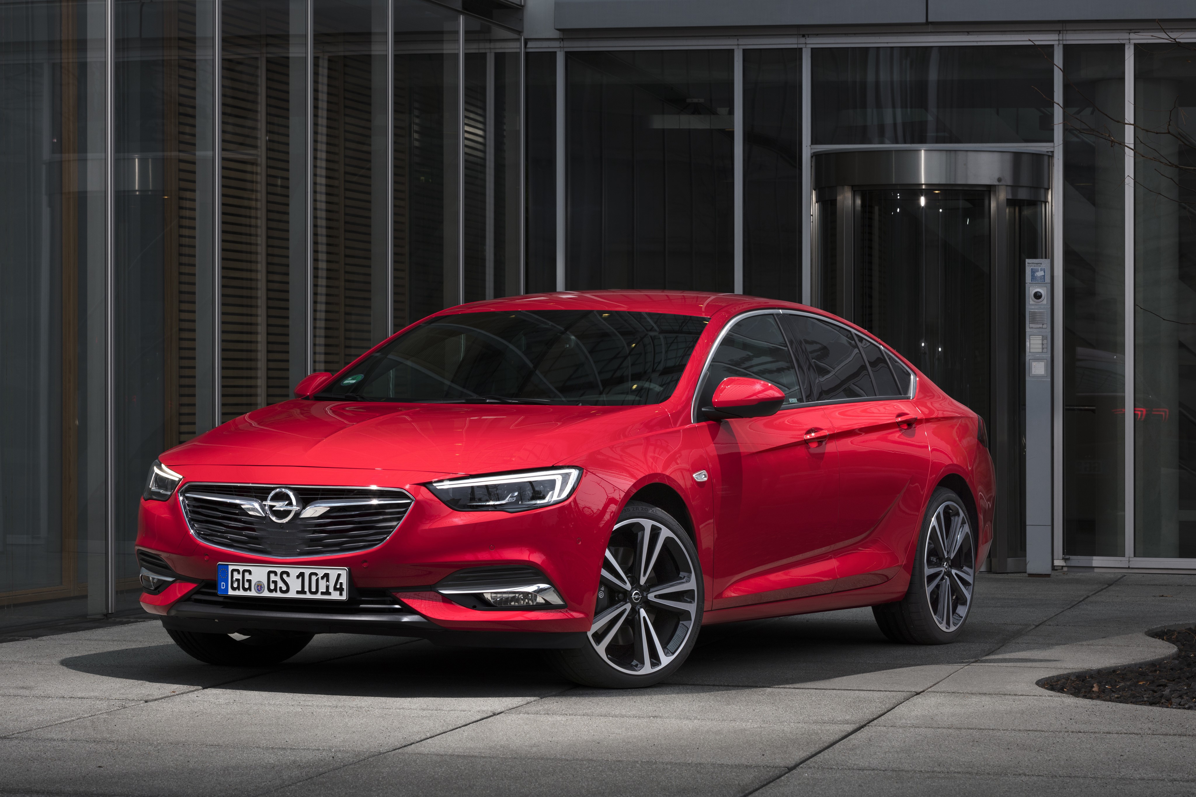 4K Red Opel Car HD Wallpaper