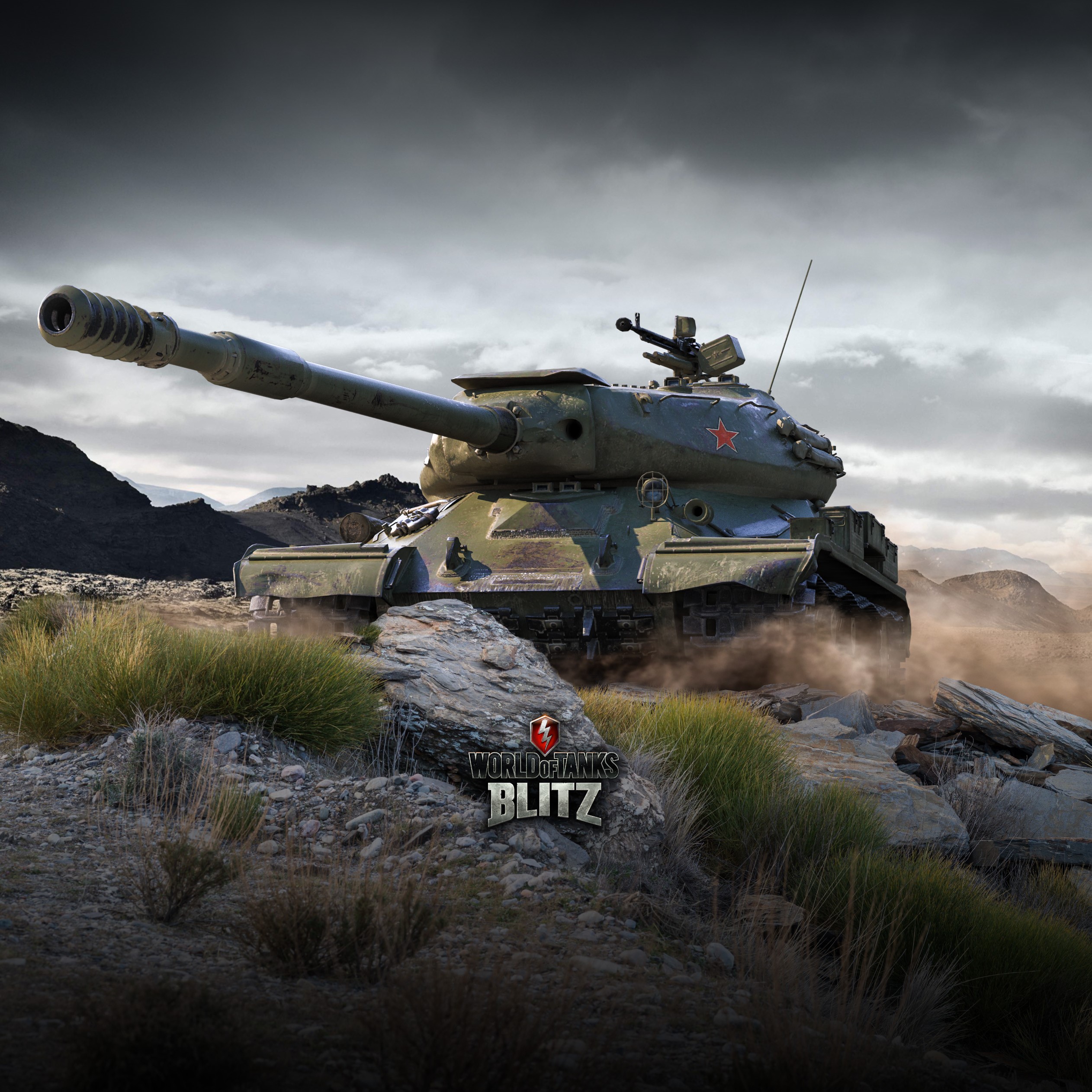 IS-4 Tank from World of Tanks Blitz HD Wallpaper