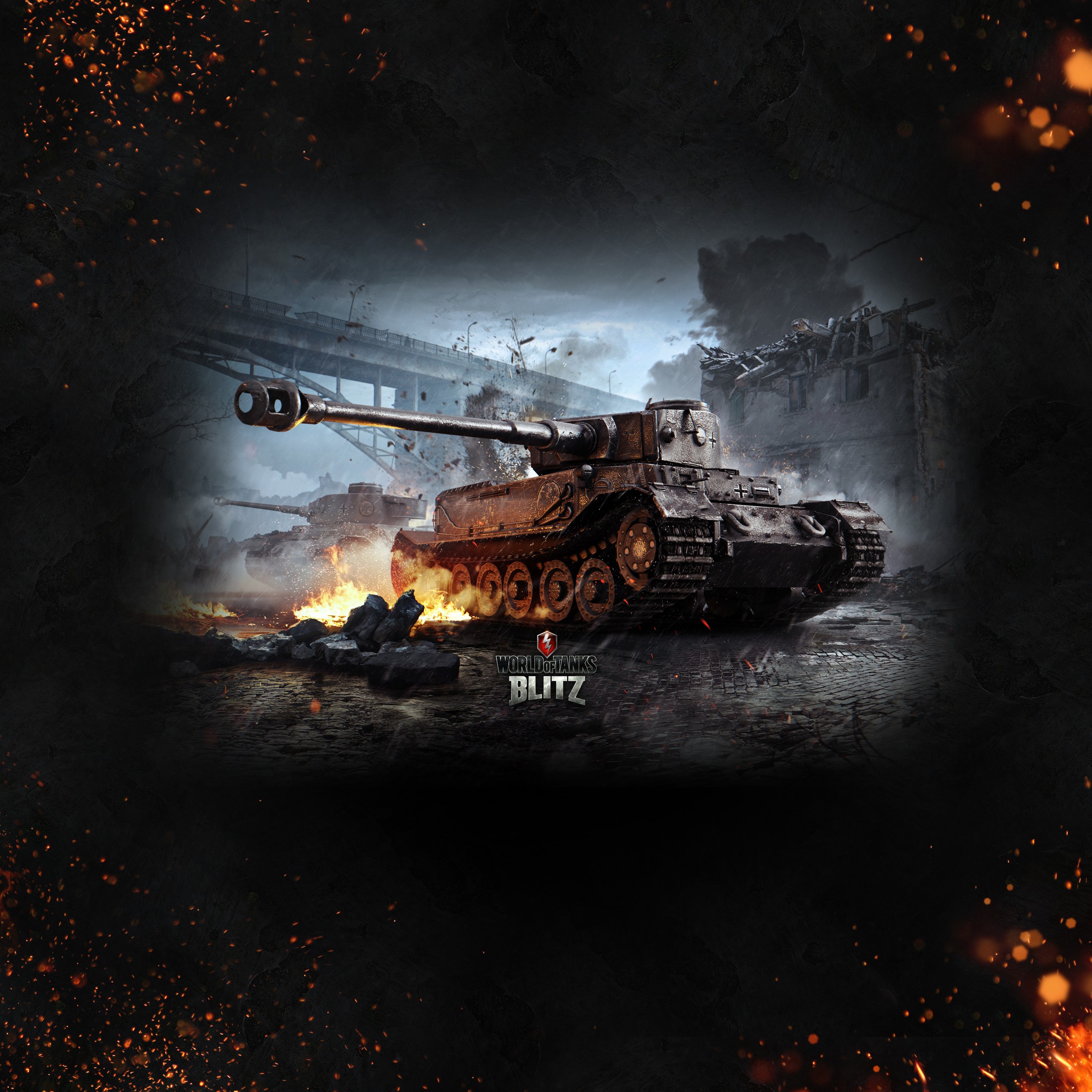 World of Tanks Blitz PzKpfw VI Tiger Tanks HD Wallpaper