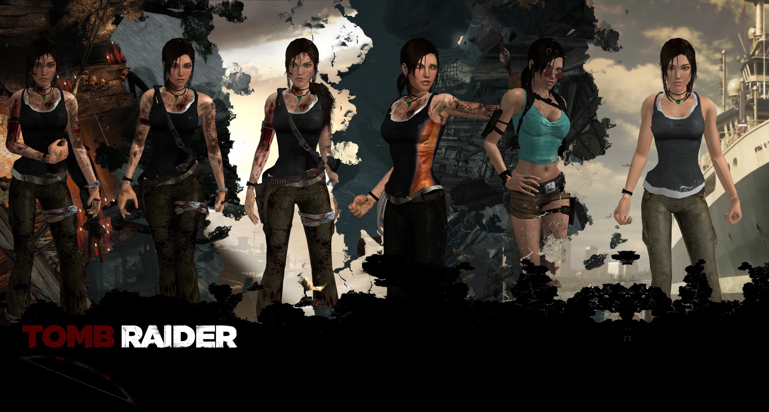 Lara Croft from Tomb Raider HD Wallpaper