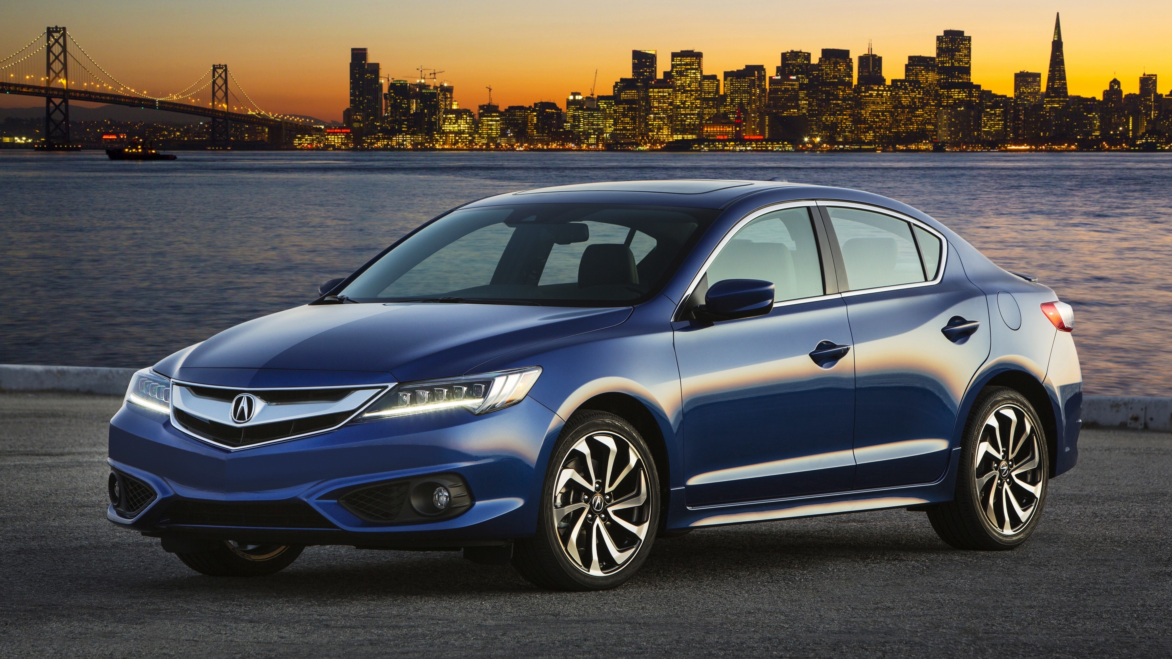 Blue 2015 Acura ILX A-SPEC sedan HD Wallpaper
