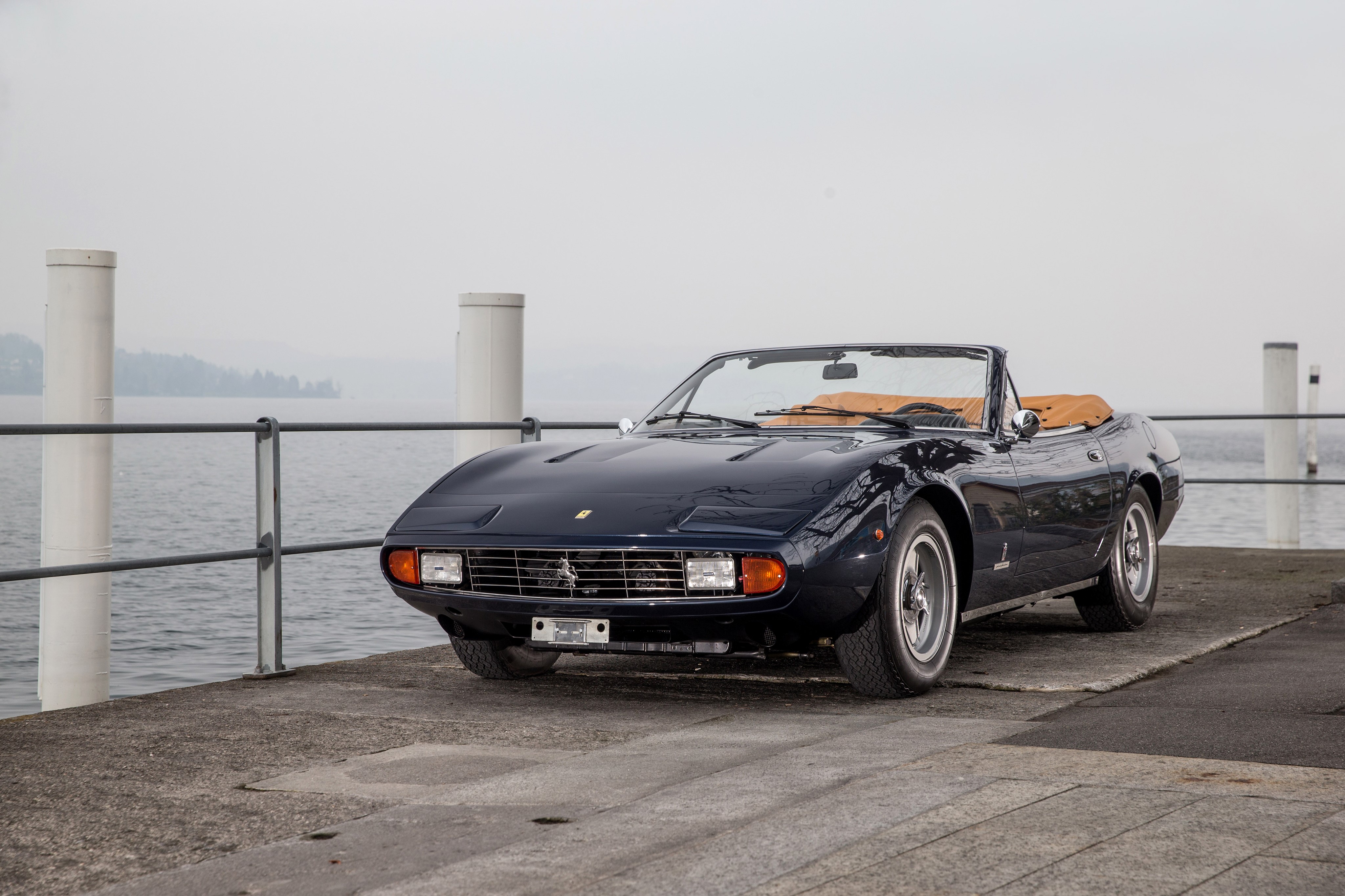 1971 Ferrari 365 GTC4 Spyder Cabriolet HD Wallpaper