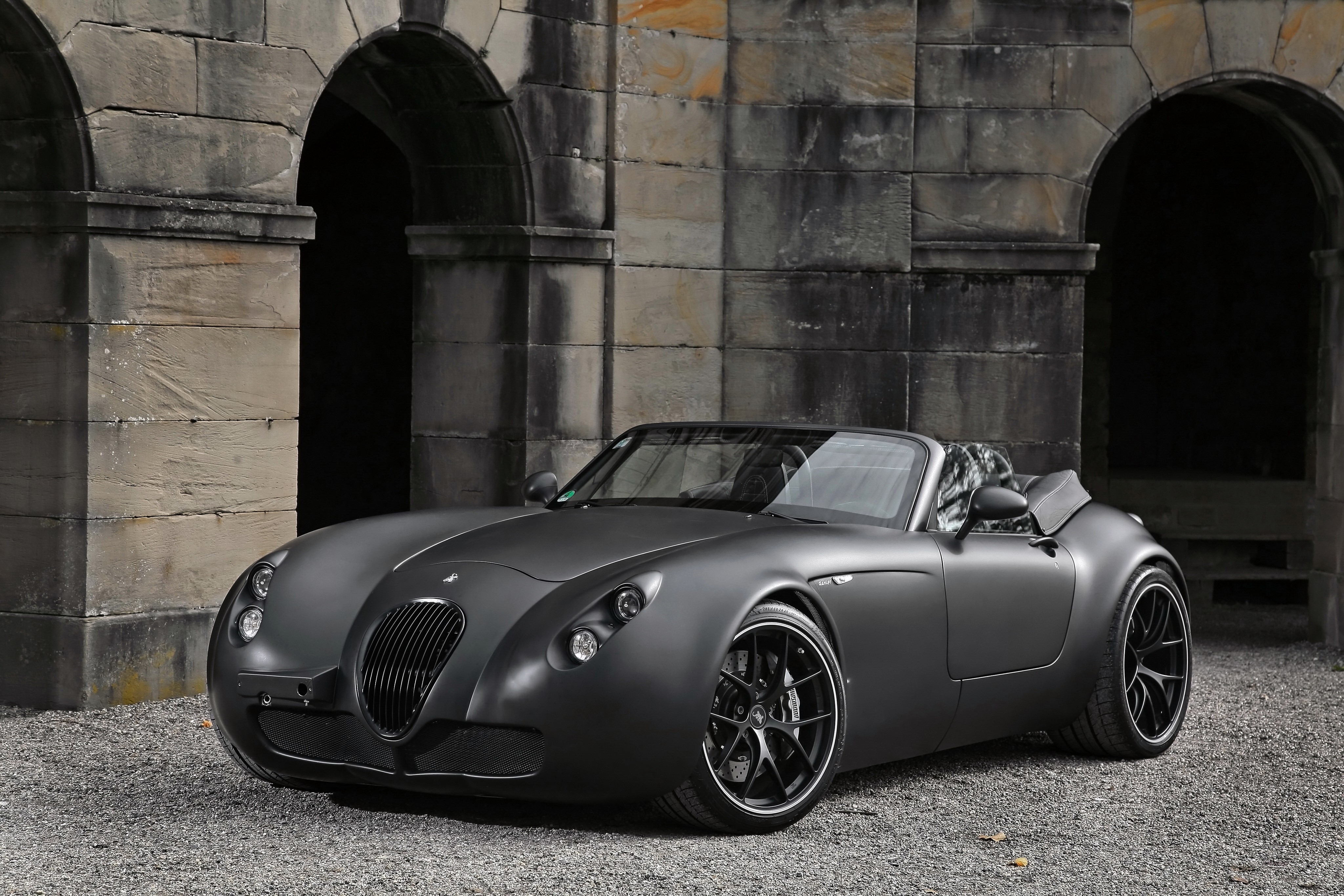 4K Wiesmann MF5 Black Bat Roadster HD Wallpaper