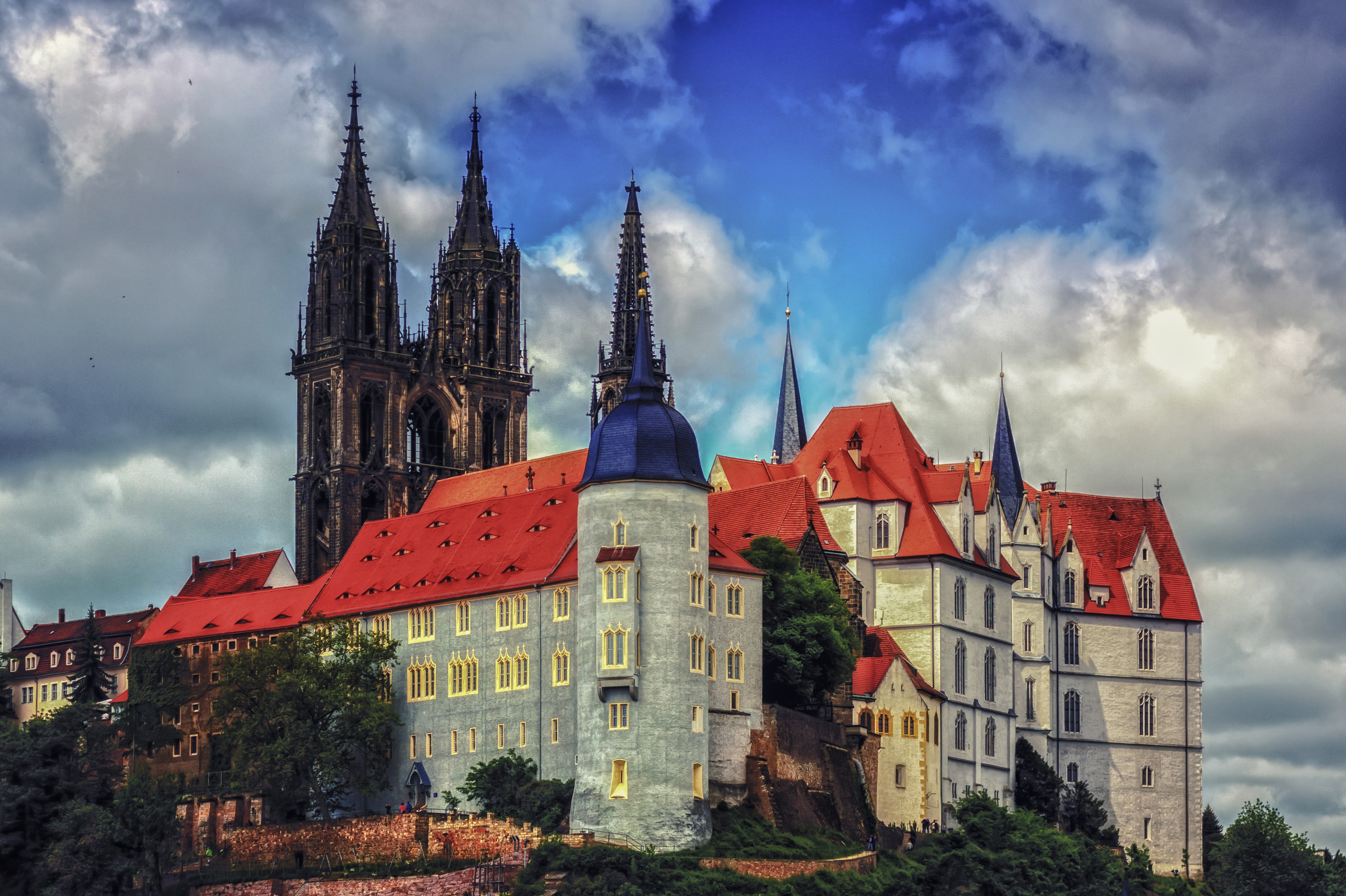 Albrechtsburg Castle and Cathedral, Germany HD Wallpaper