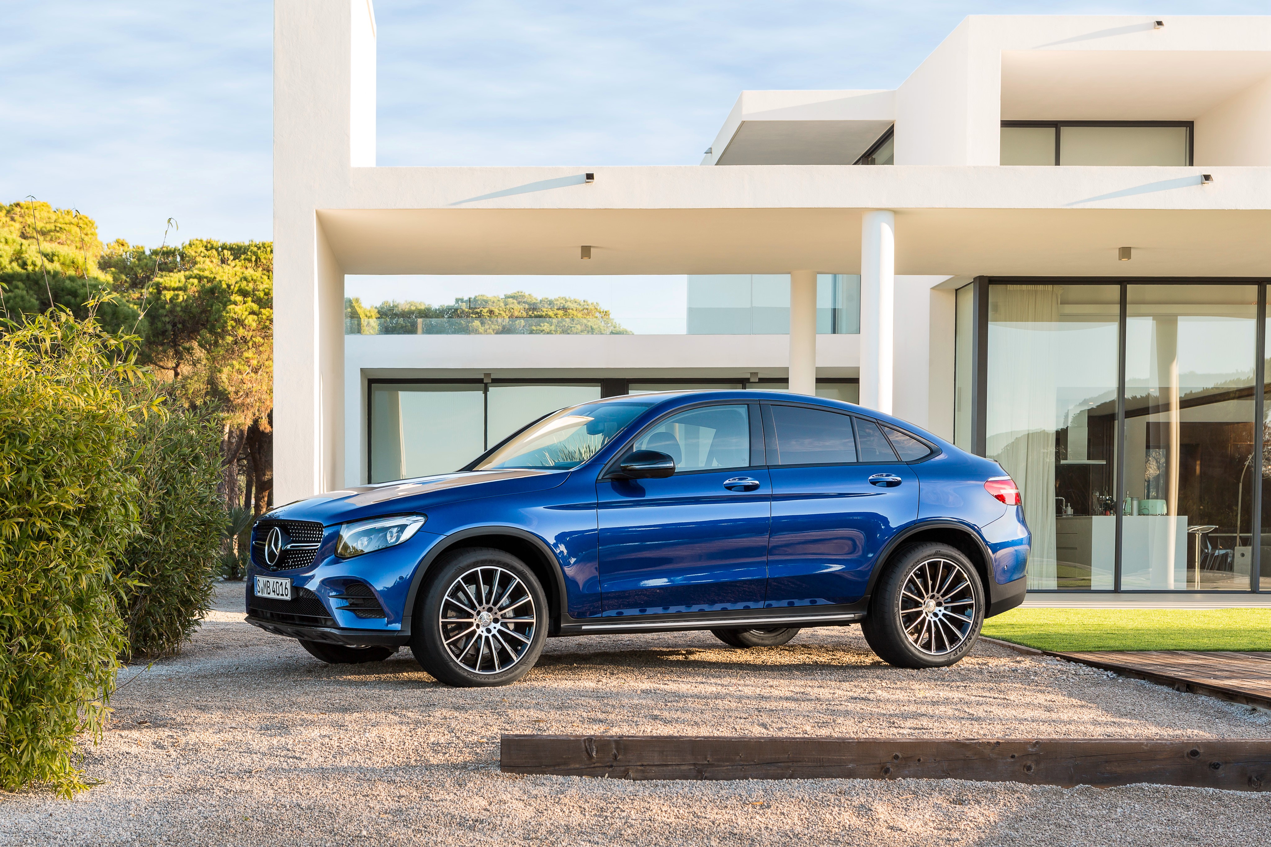 4K Mercedes-Benz AMG GLC-Class C253 Coupe HD Wallpaper
