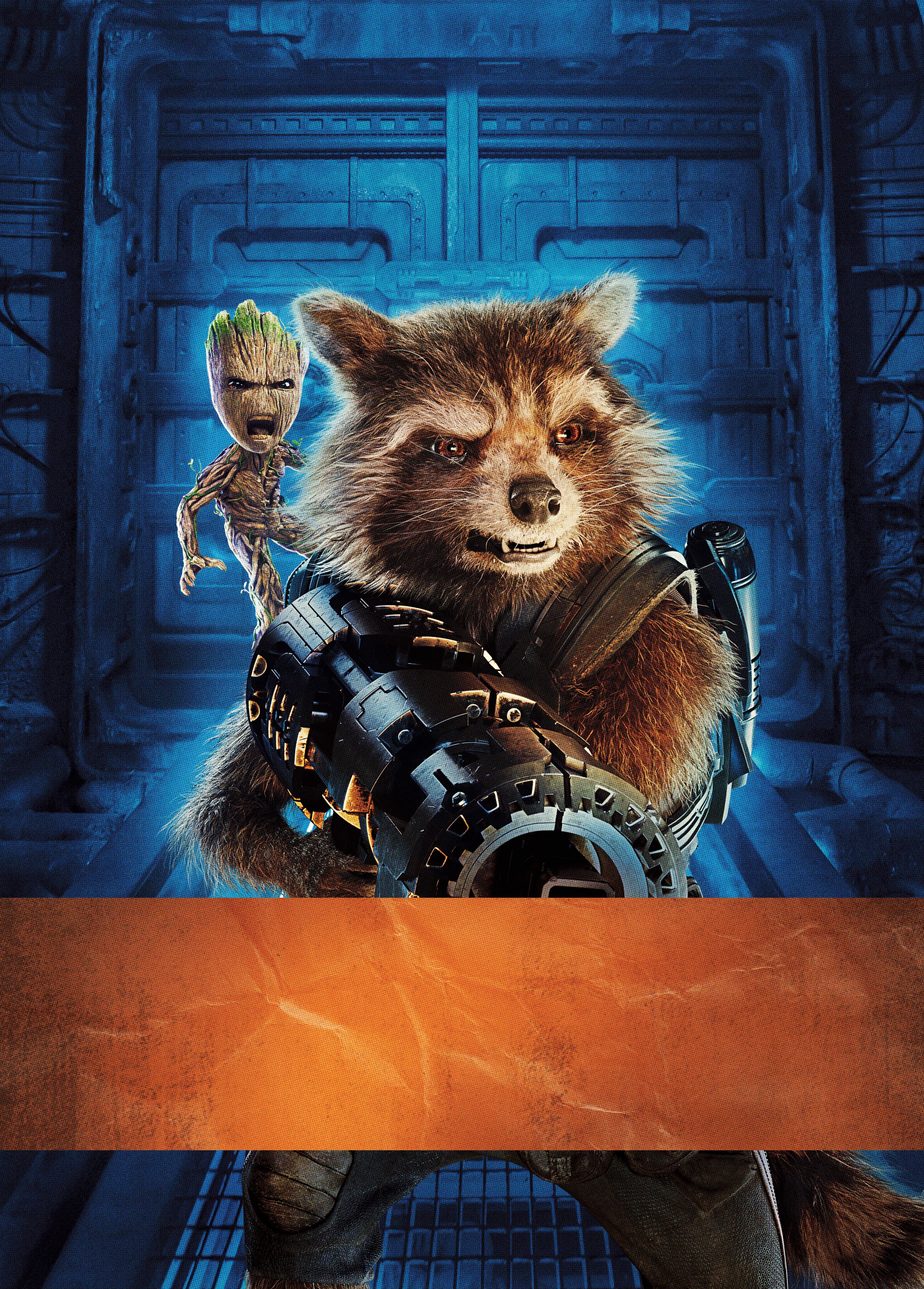 Rocket and Groot from Guardians of the Galaxy Vol. 2 HD Phone Wallpaper