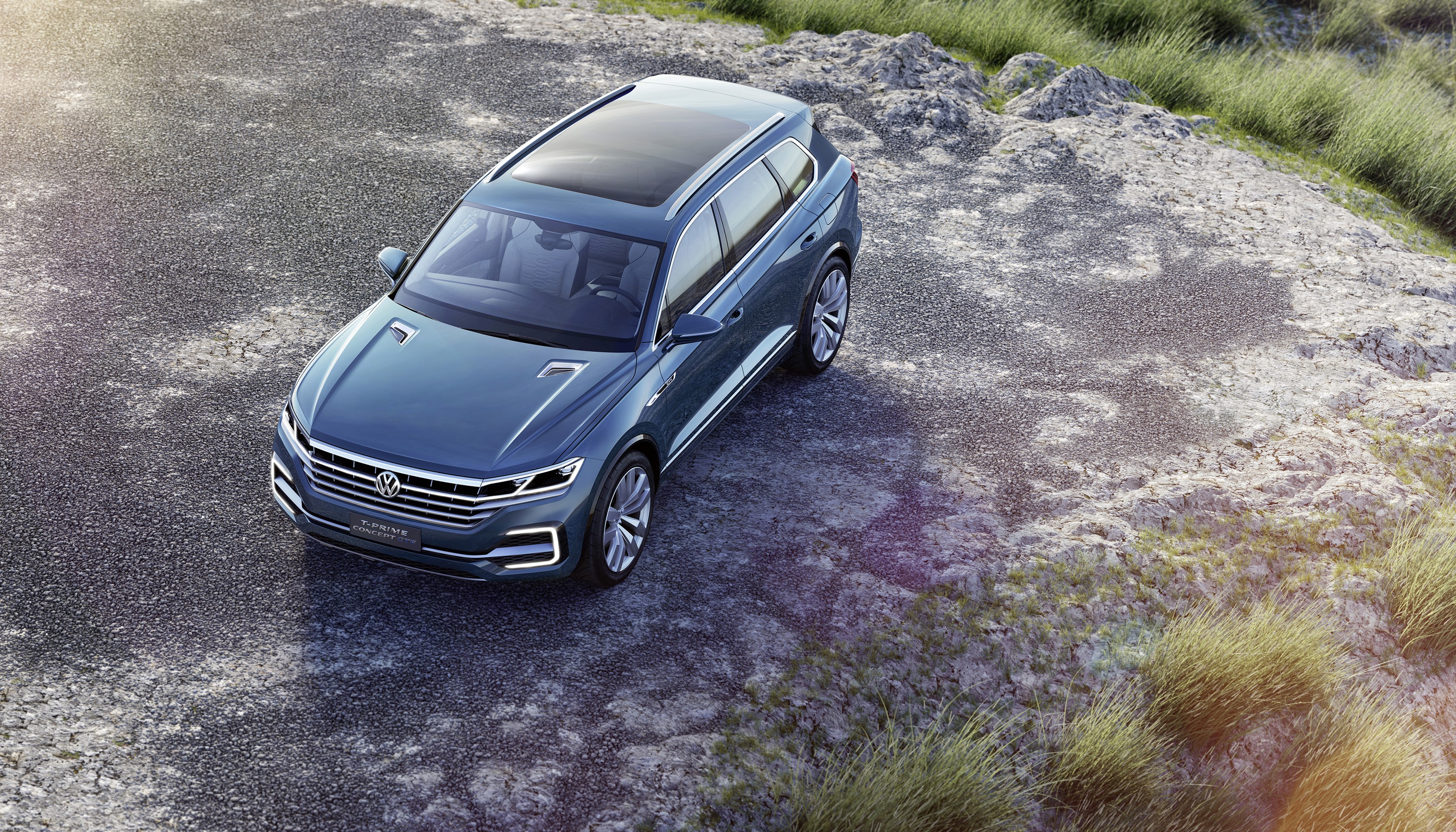 Volkswagen T-Prime GTE Concept SUV HD Wallpaper