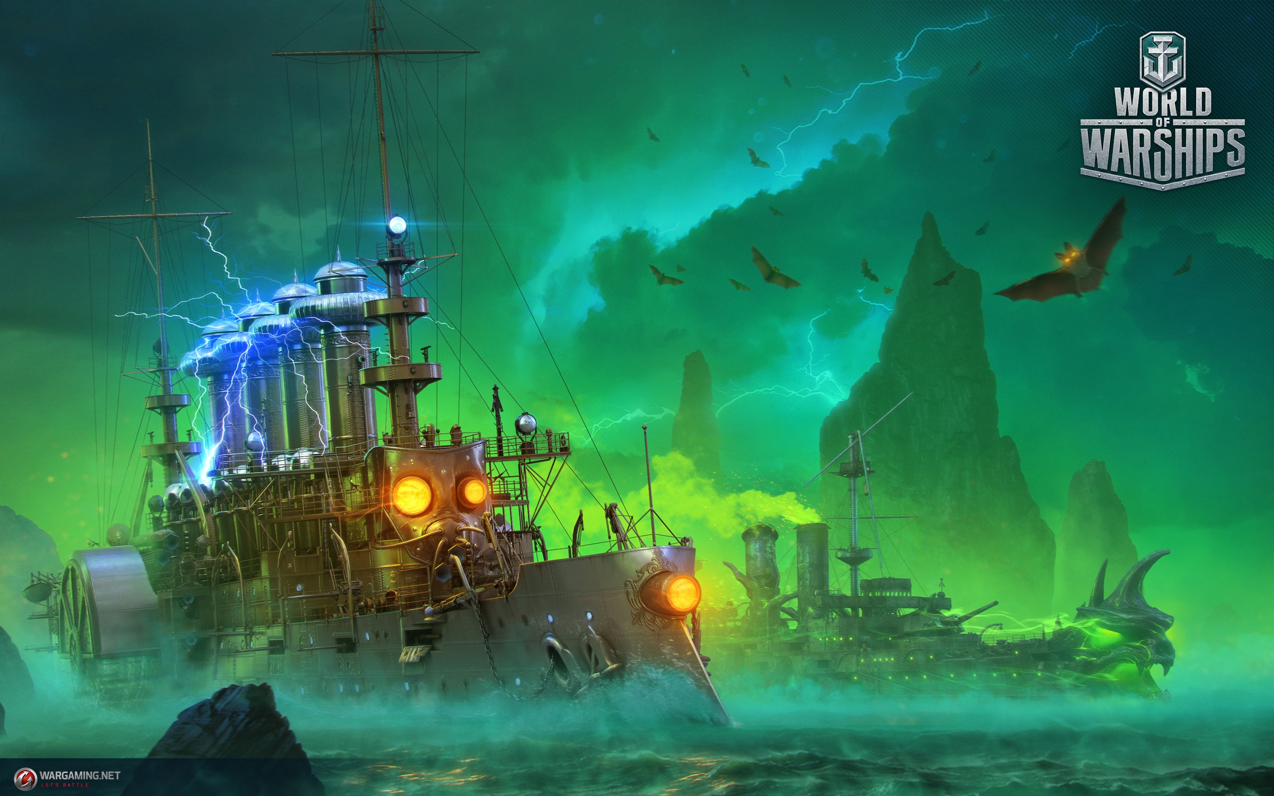 Cruiser 'Igor' from World of Warships HD Wallpaper